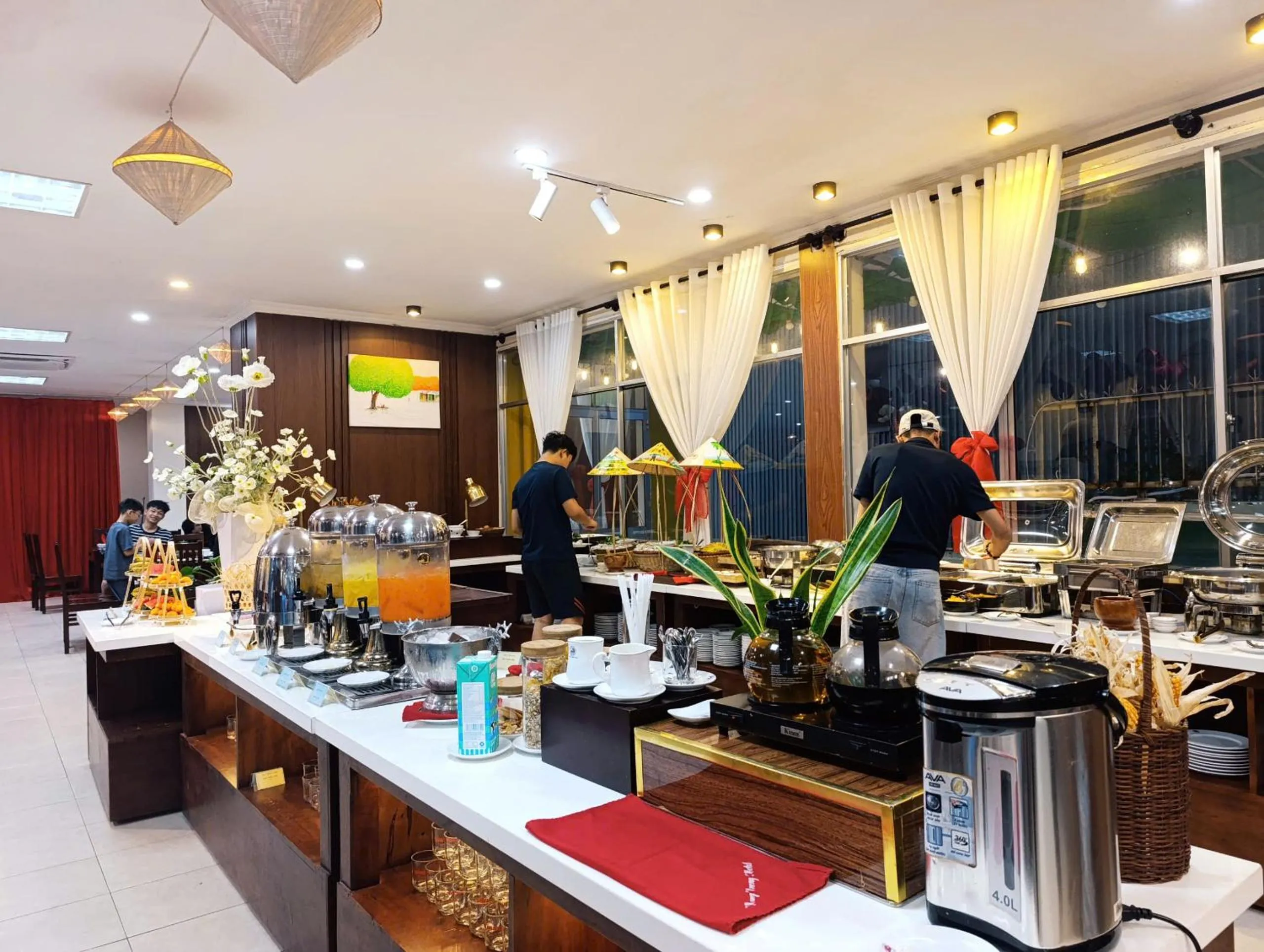 Breakfast in Khách Sạn Hùng Vương Quảng Ngãi