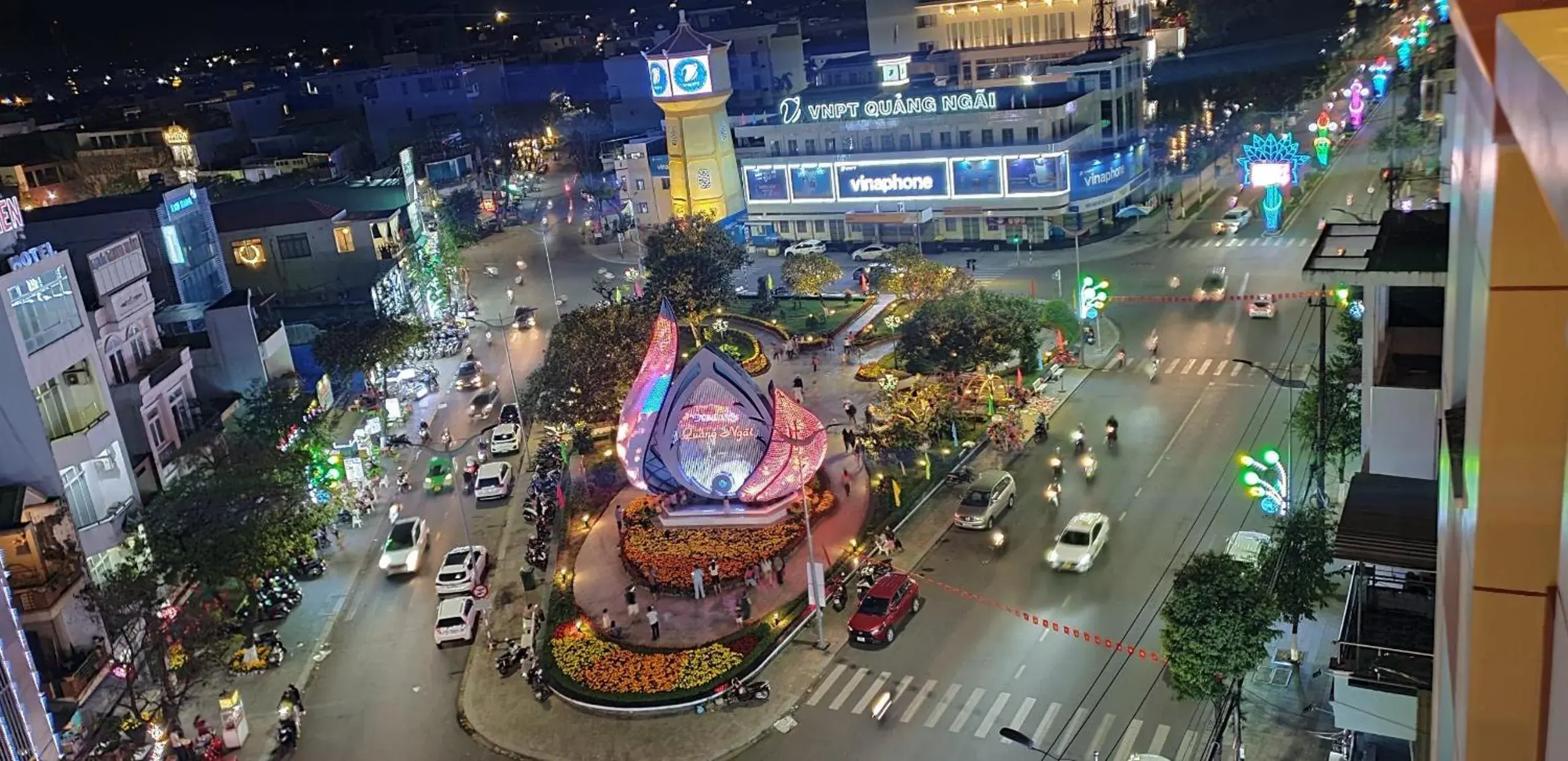 Bird's eye view in Khách Sạn Hùng Vương Quảng Ngãi Bird's eye view in Khách Sạn Hùng Vương Quảng Ngãi