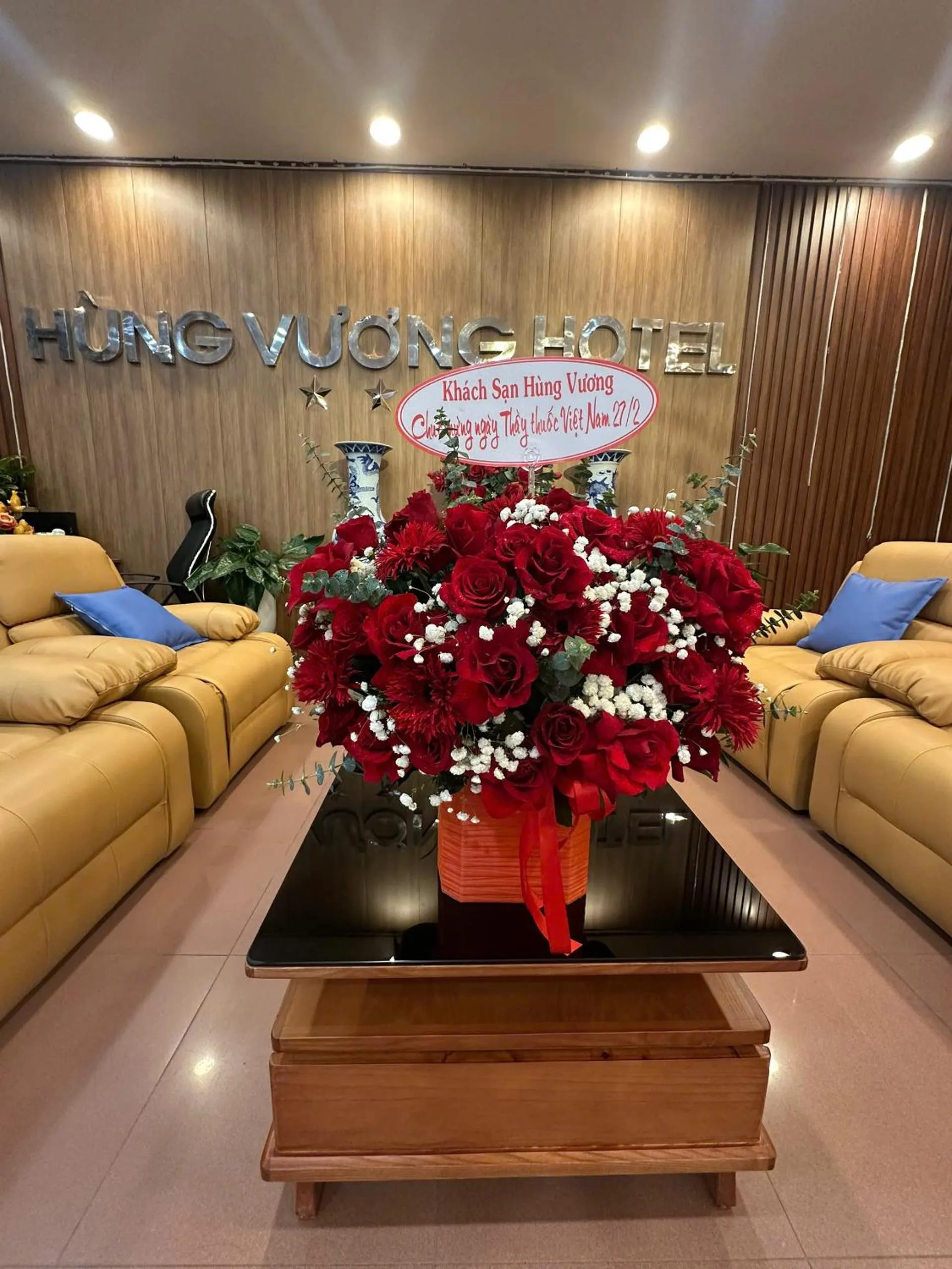 Lobby or reception in Khách Sạn Hùng Vương Quảng Ngãi