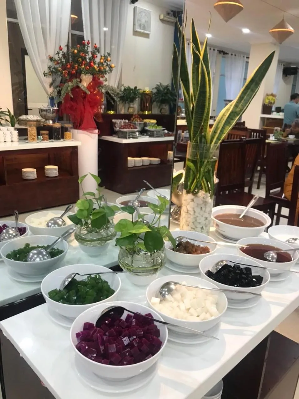 Breakfast in Khách Sạn Hùng Vương Quảng Ngãi