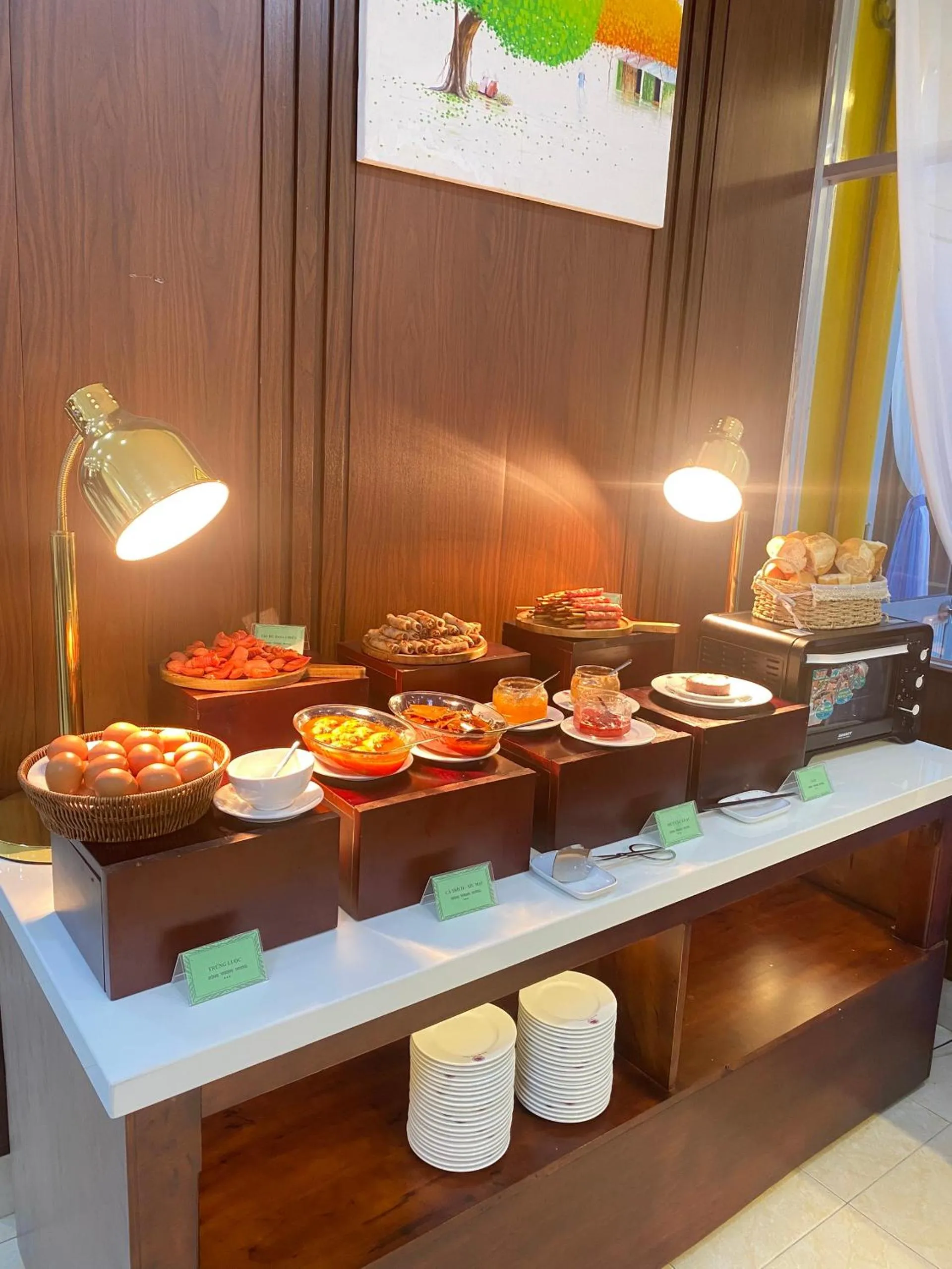 Breakfast in Khách Sạn Hùng Vương Quảng Ngãi