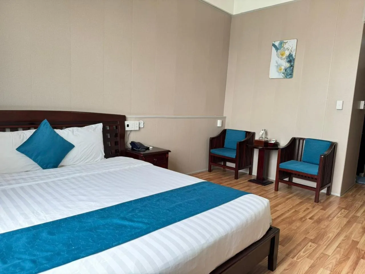 Bed in Khách Sạn Hùng Vương Quảng Ngãi
