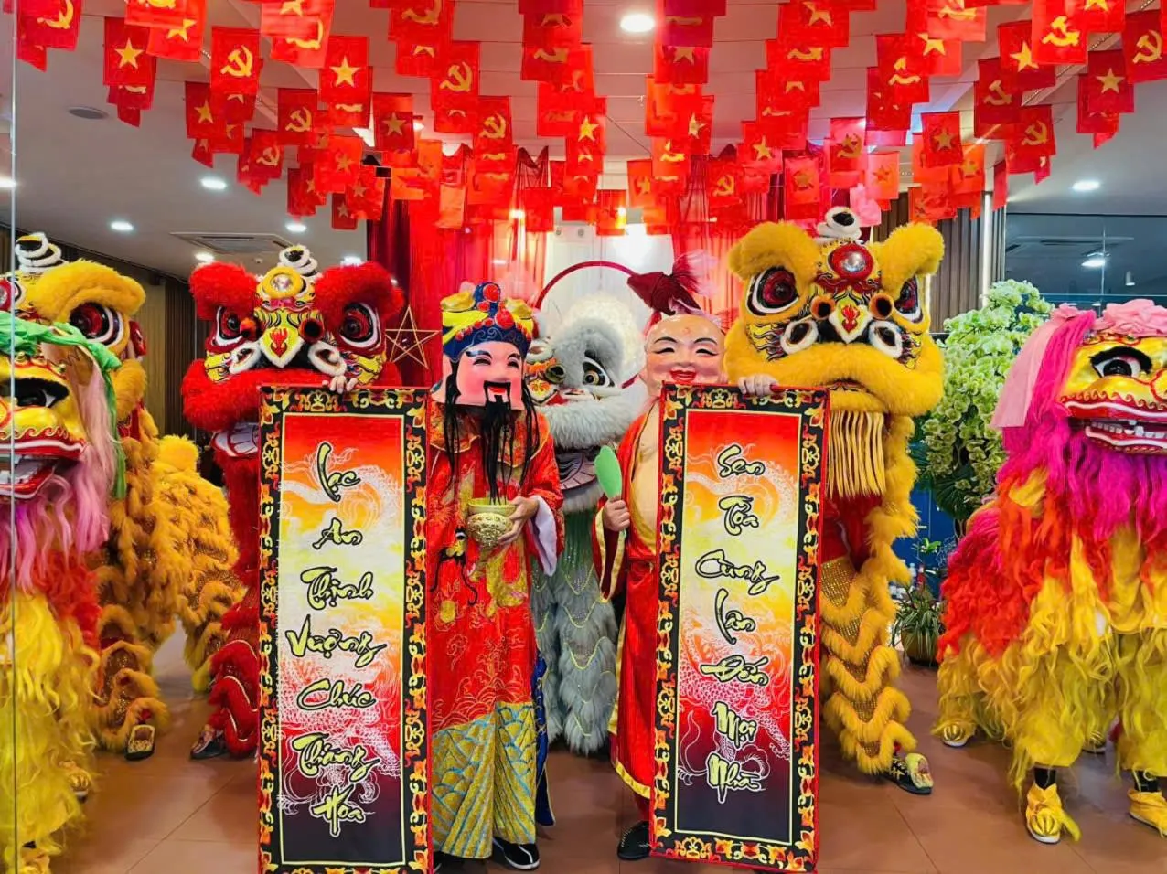 Lobby or reception in Khách Sạn Hùng Vương Quảng Ngãi