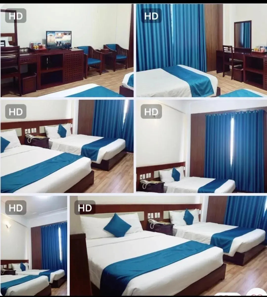Bedroom, Bed in Khách Sạn Hùng Vương Quảng Ngãi Bedroom, Bed in Khách Sạn Hùng Vương Quảng Ngãi