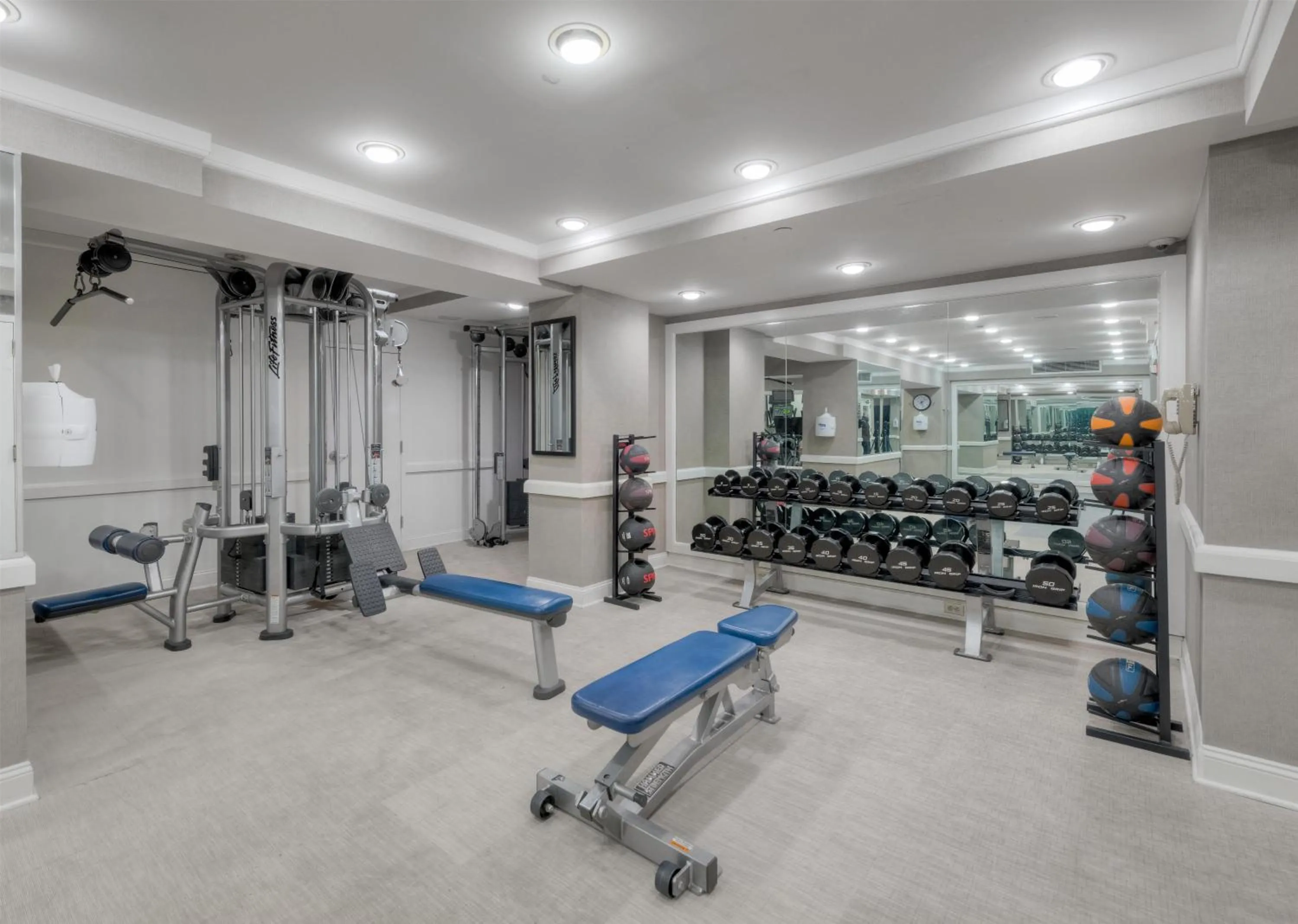 Fitness centre/facilities in Hamilton Hotel - Washington DC