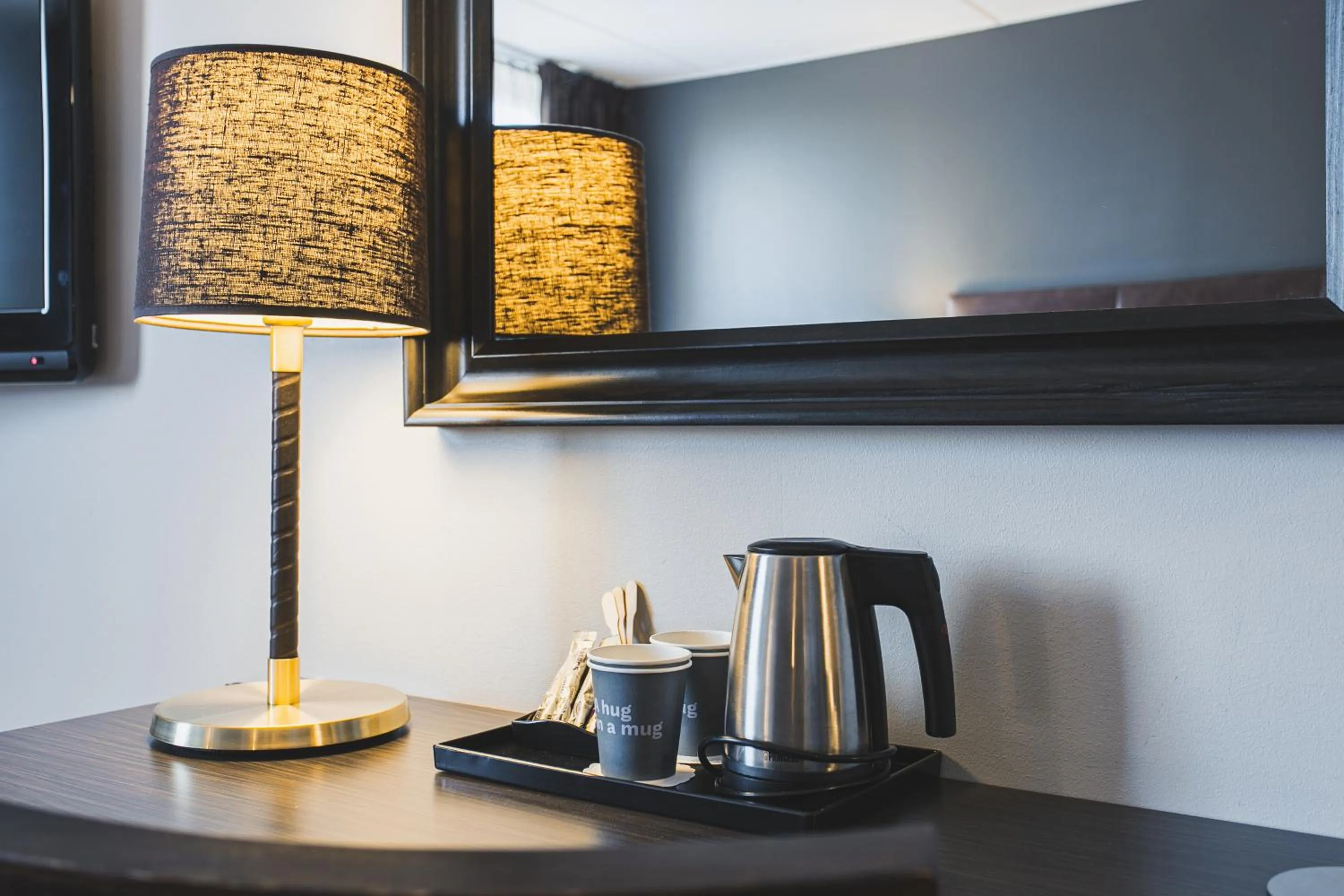 Coffee/tea facilities in Quality Hotel Winn