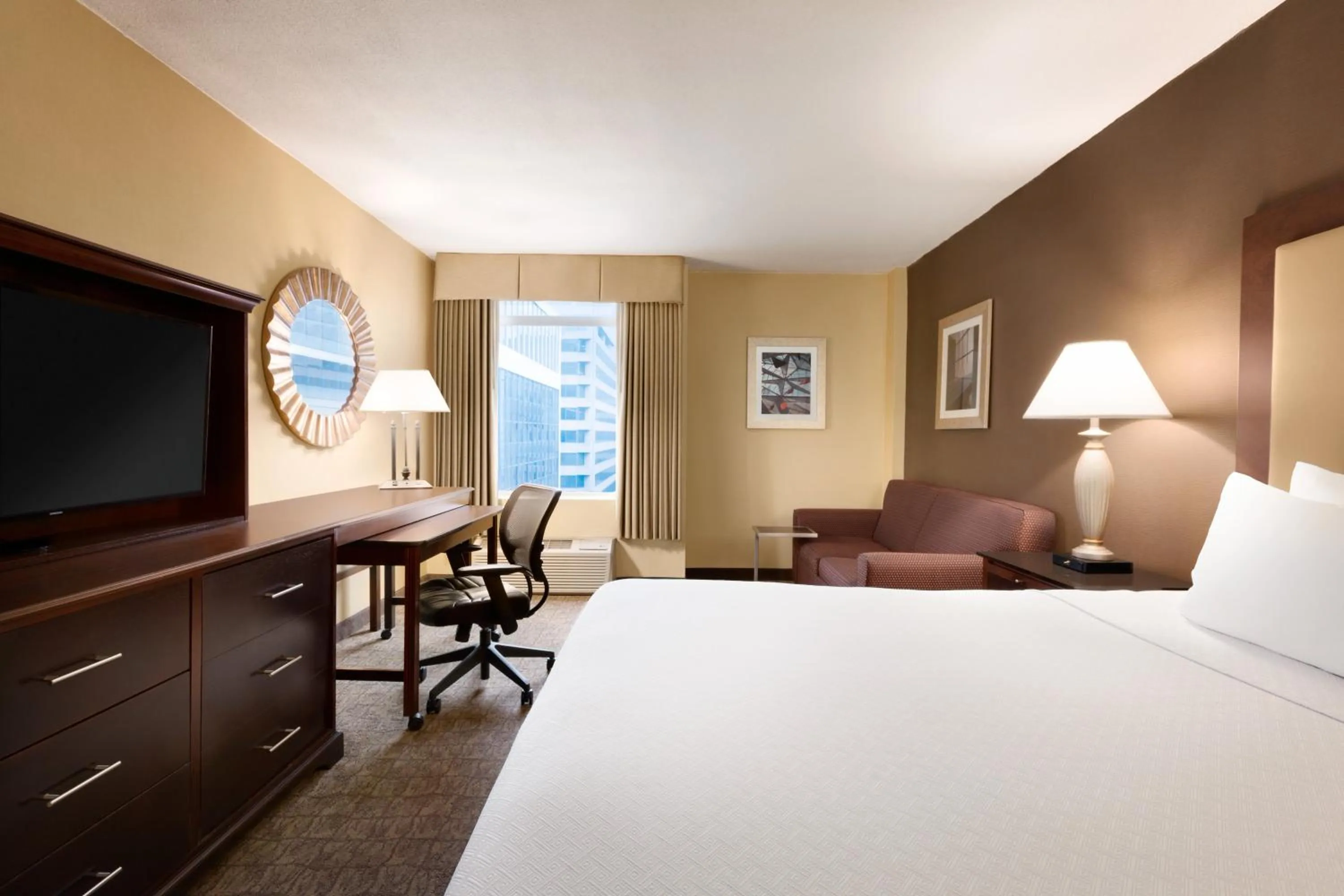 Photo of the whole room, Bed in Crowne Plaza Crystal City-Washington, D.C. by IHG