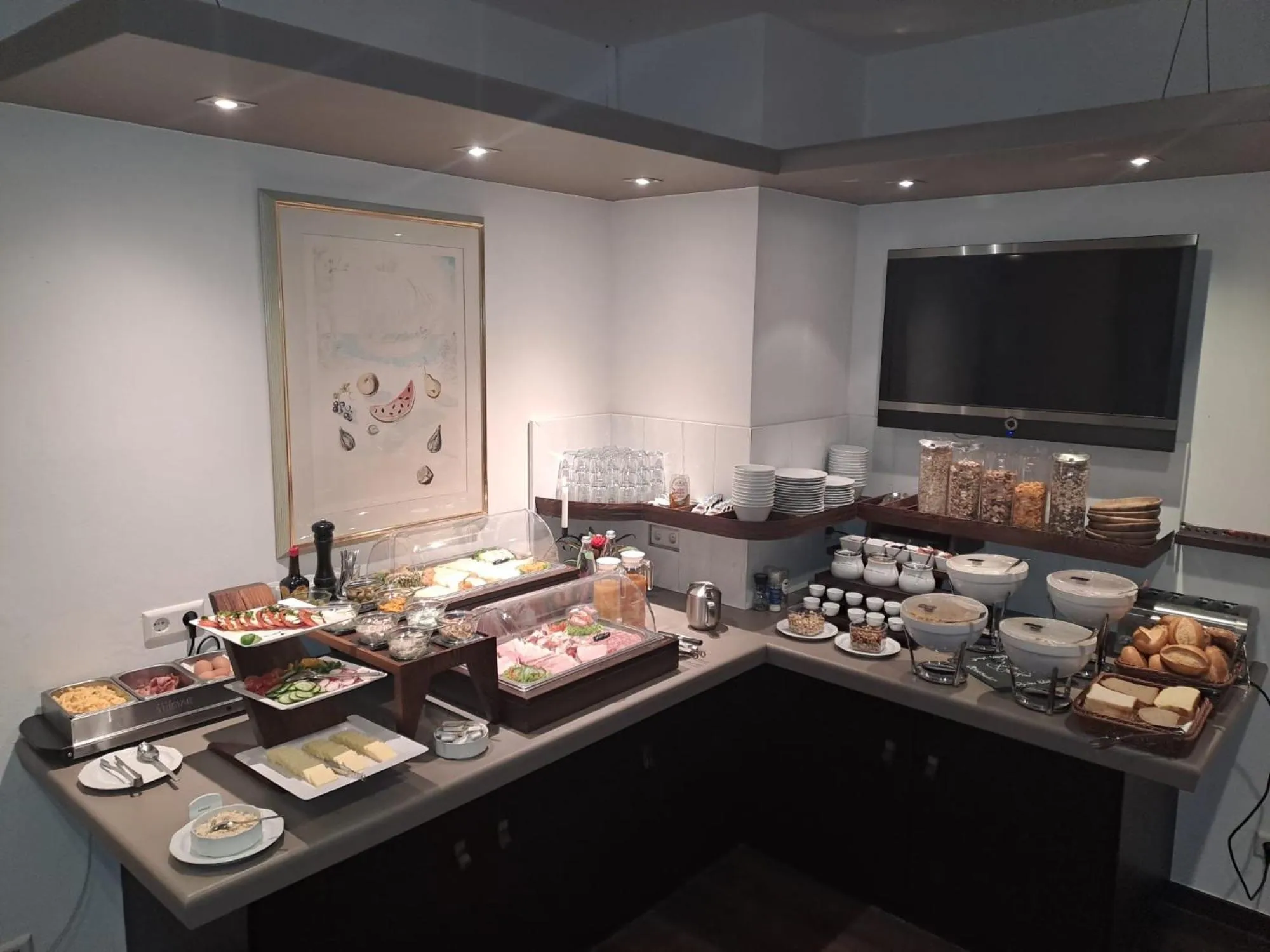 Breakfast in Hotel Zur Wartburg