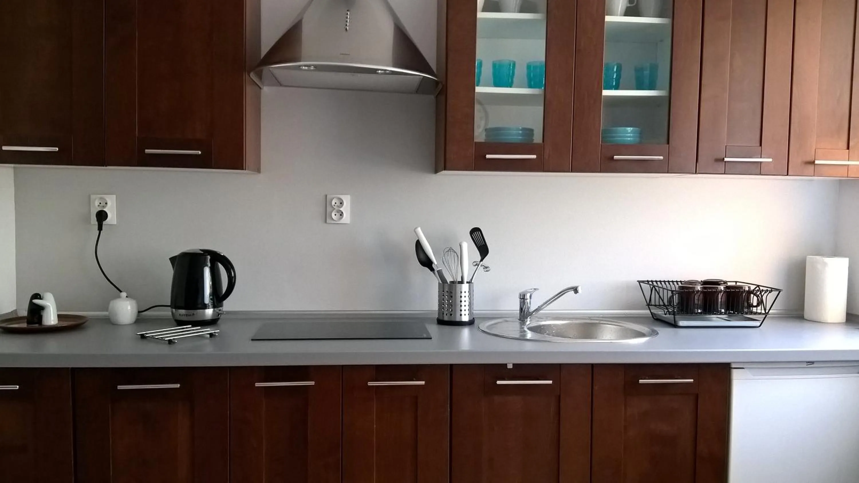 Kitchen or kitchenette in Turkus