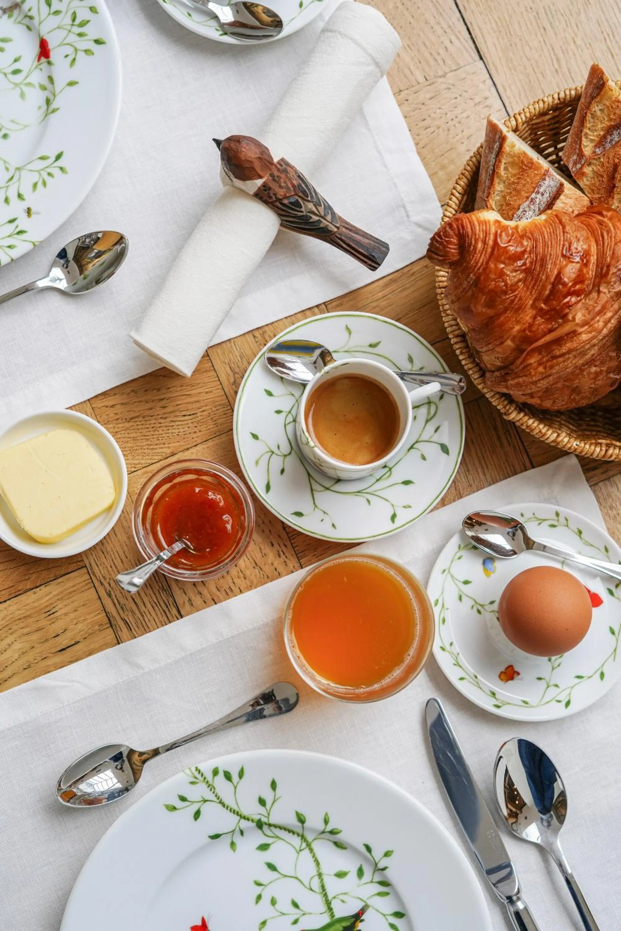 Breakfast in L'Absinthe Hôtel