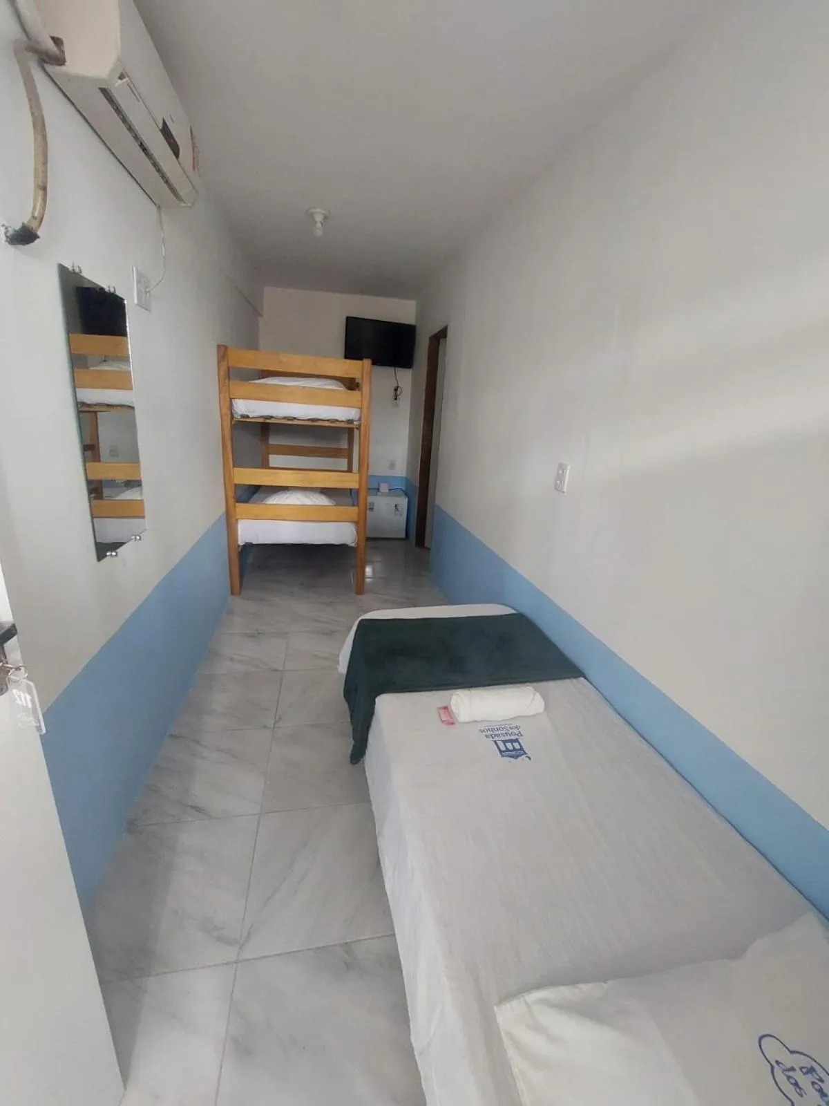 Bed in Pousada Casa Sonhos