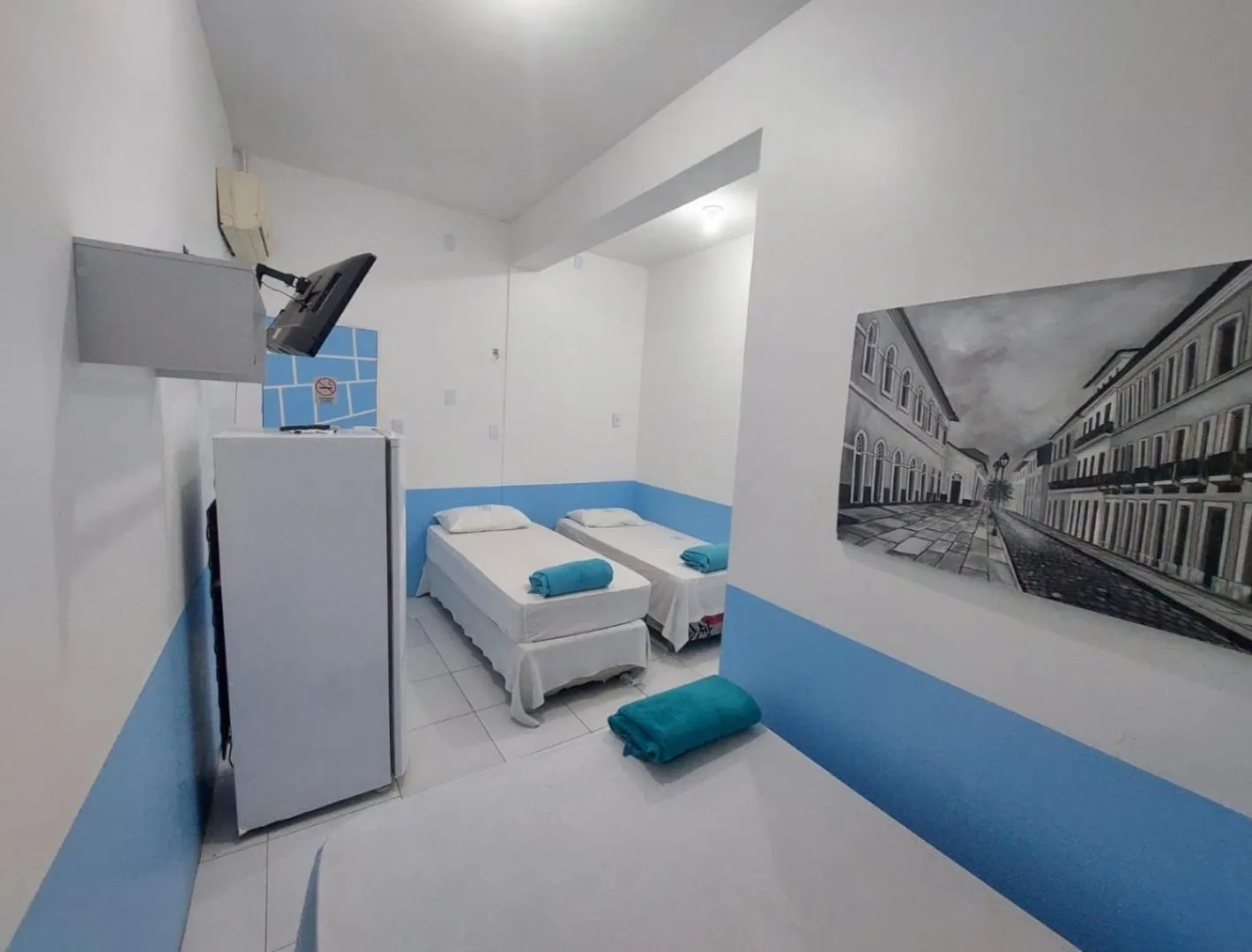 Bed in Pousada Casa Sonhos