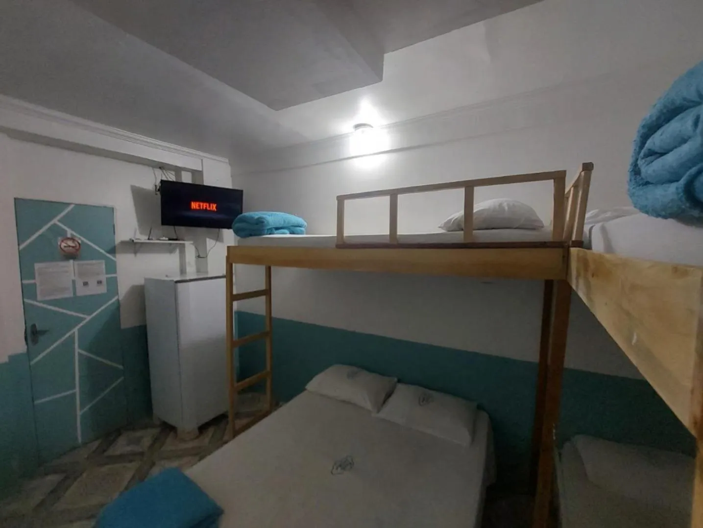 Bed in Pousada Casa Sonhos