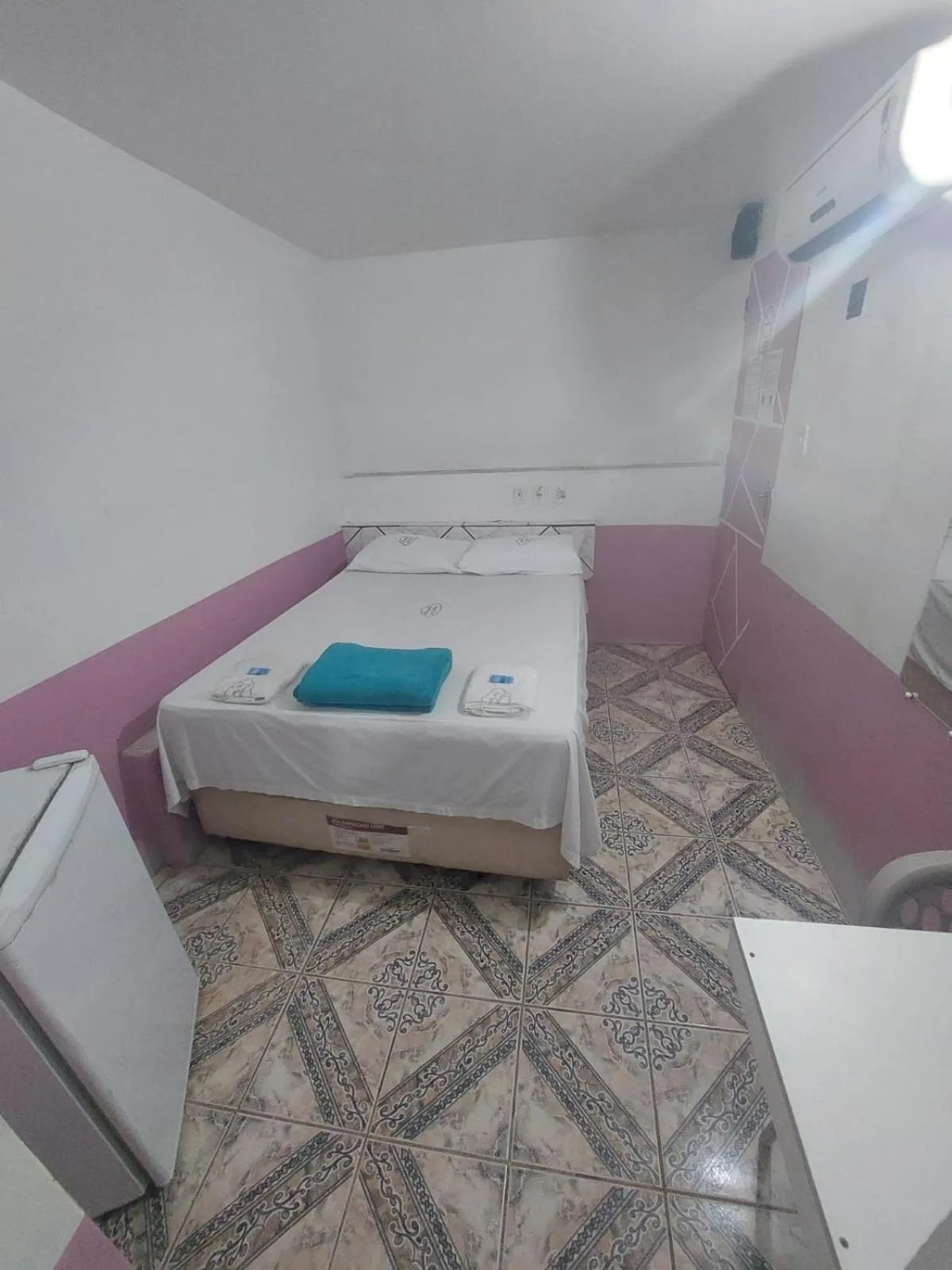 Bed in Pousada Casa Sonhos