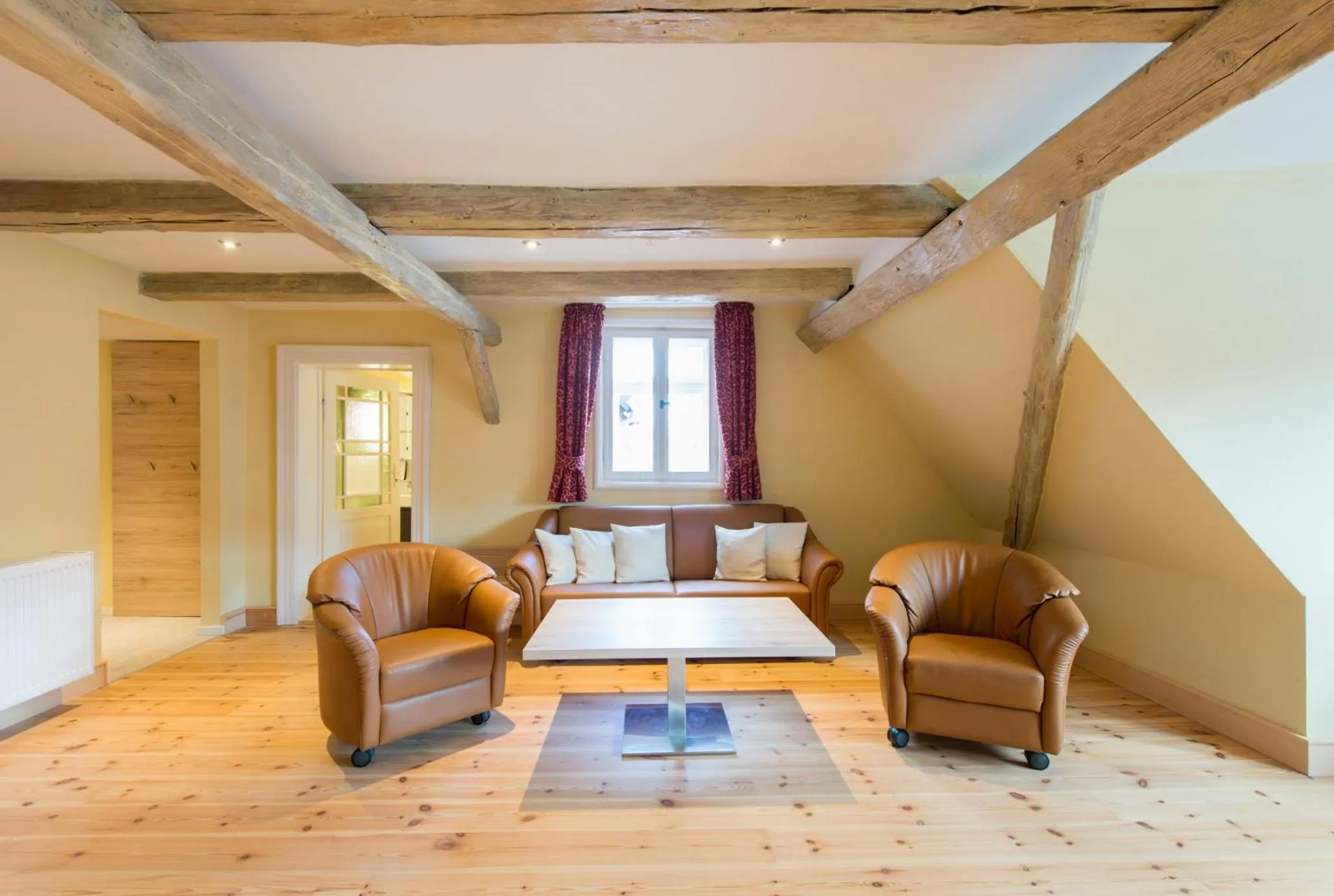 Seating area in Hotel Theophano