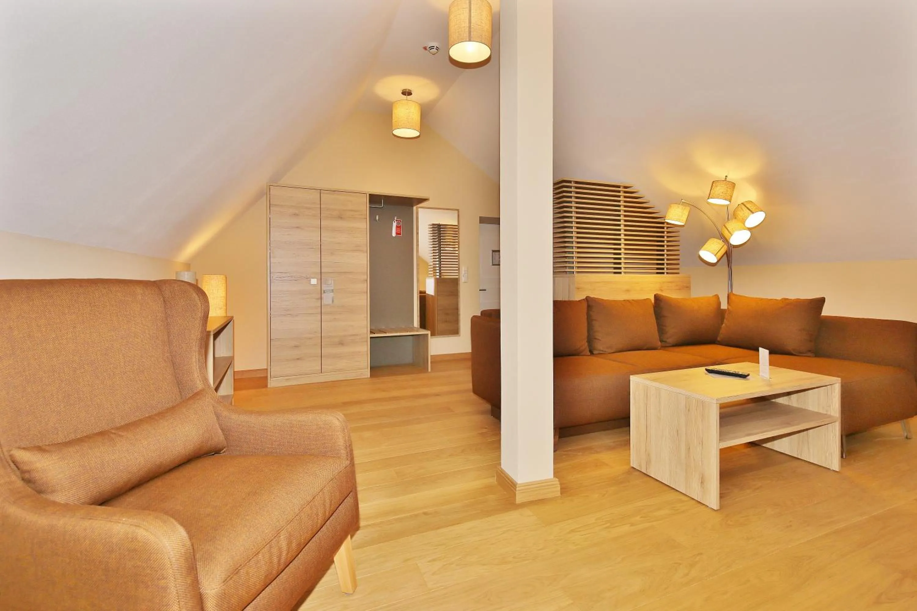 Living room in Hotel Theophano