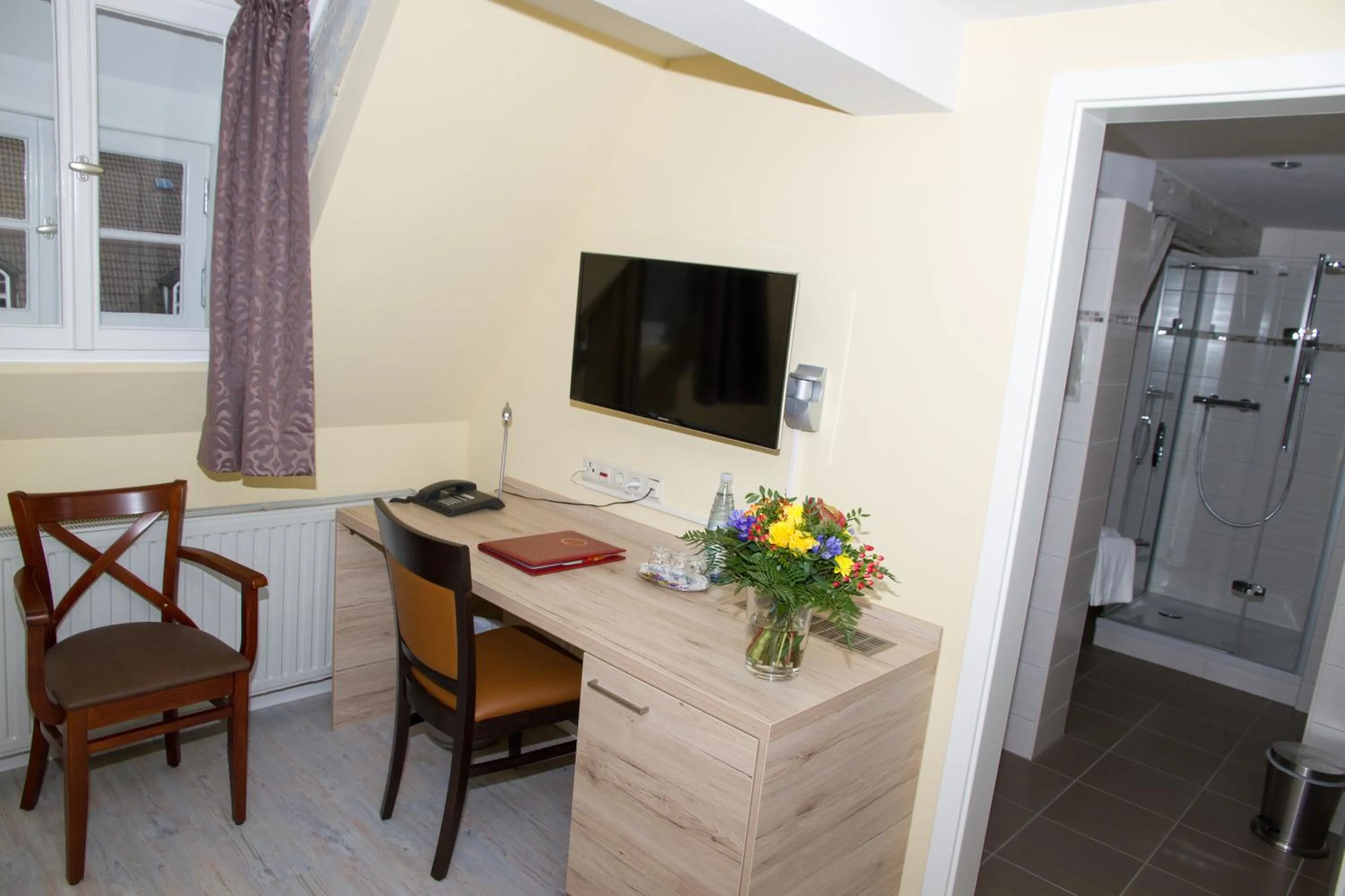 TV and multimedia in Hotel Theophano