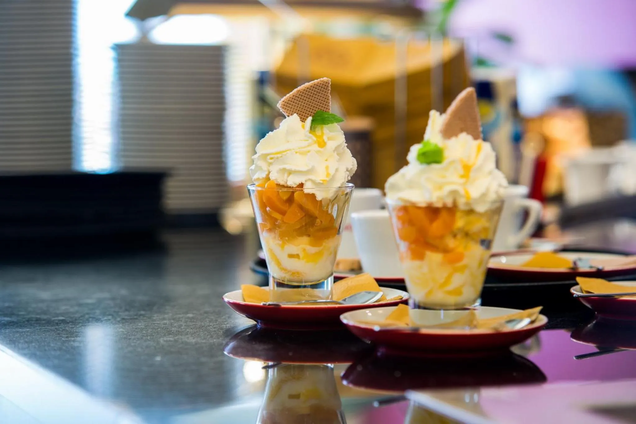 Food close-up in Hotel Theophano