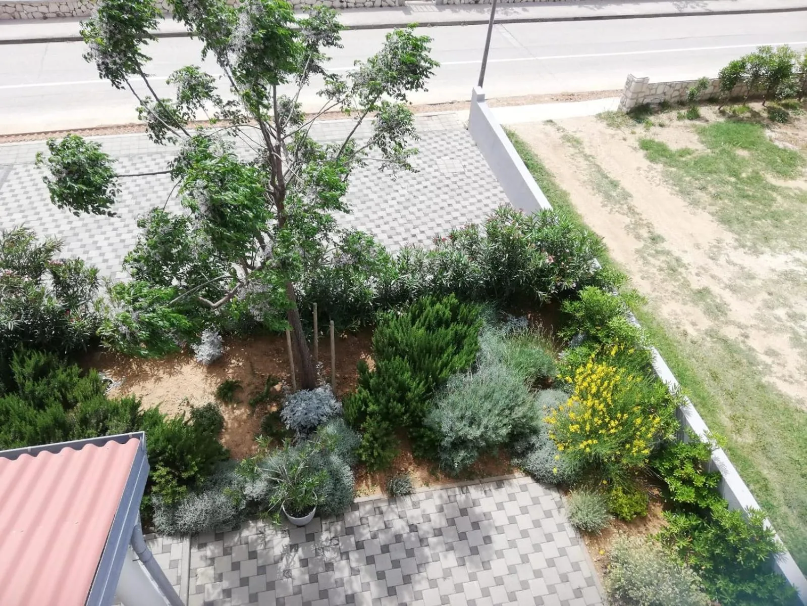 View (from property/room) in Apartment Villa Franci Pag with heating and open all year