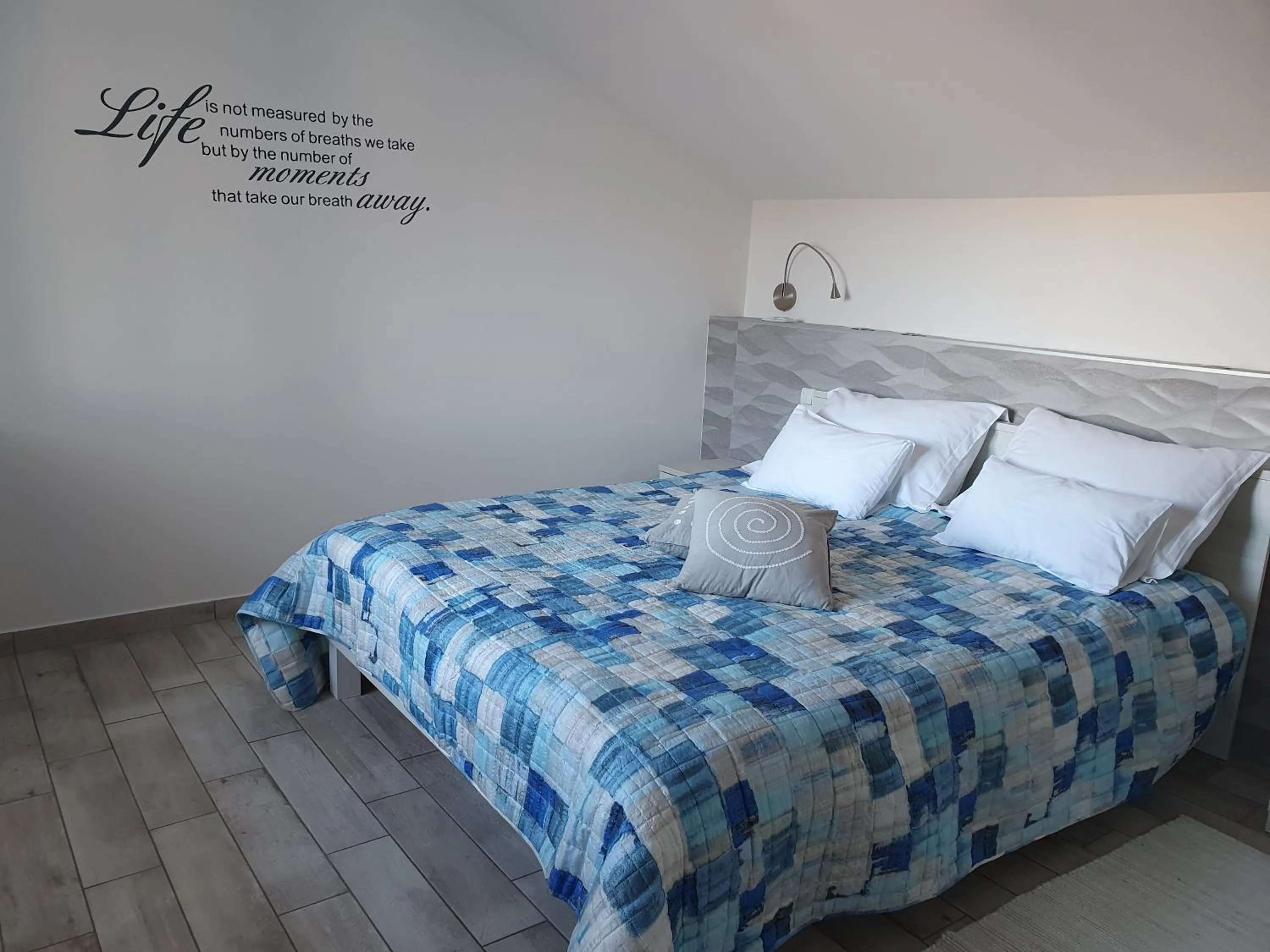 Bedroom, Bed in Apartment Villa Franci Pag with heating and open all year