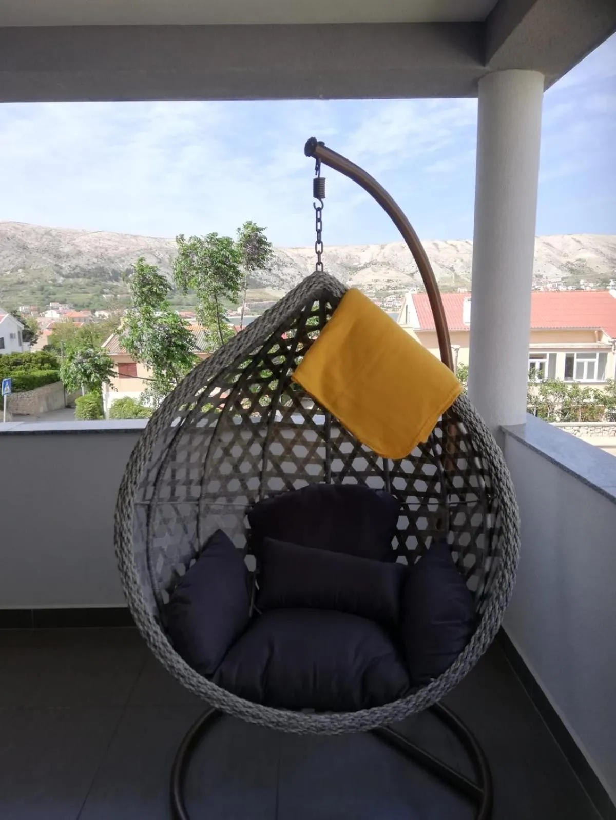 Decorative detail in Apartment Villa Franci Pag with heating and open all year