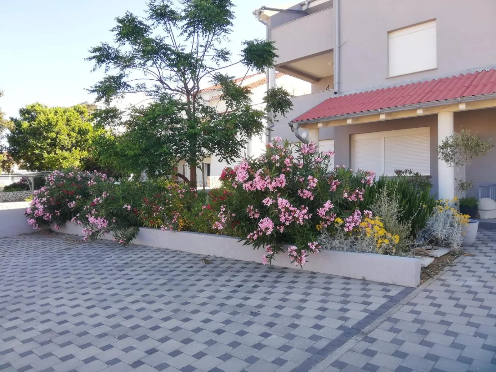 Facade/entrance in Apartment Villa Franci Pag with heating and open all year