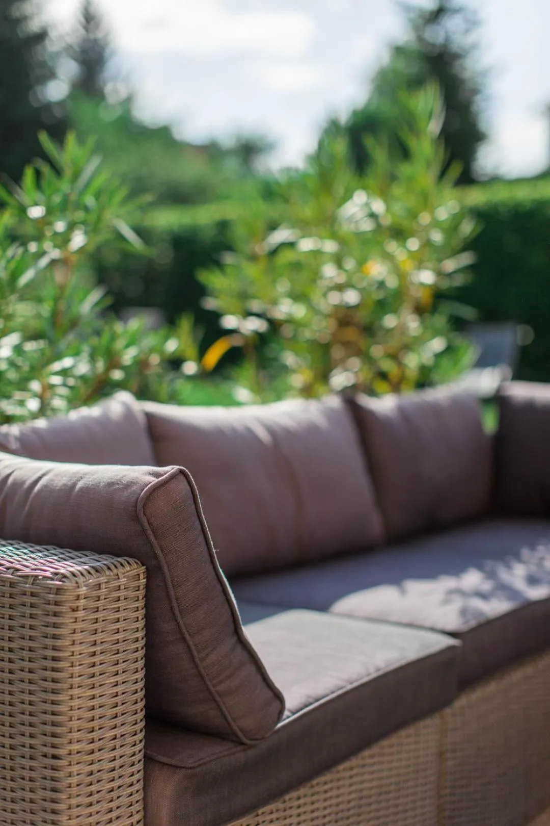 Garden in Hotel Eden Park