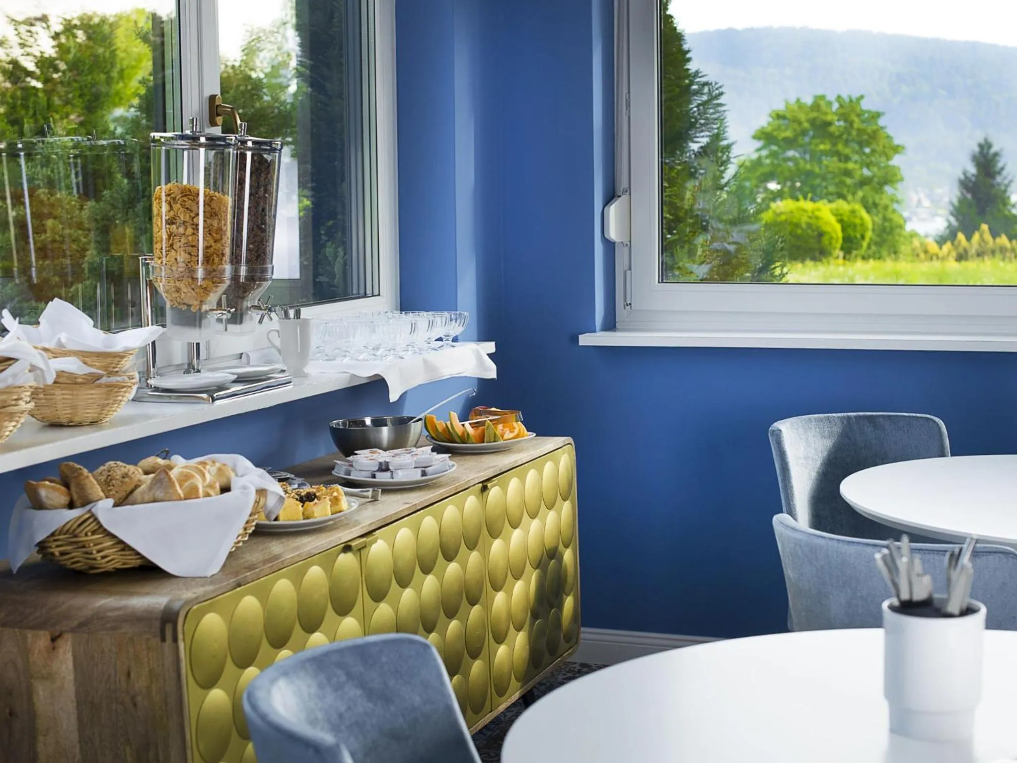 Decorative detail in Hotel Eden Park