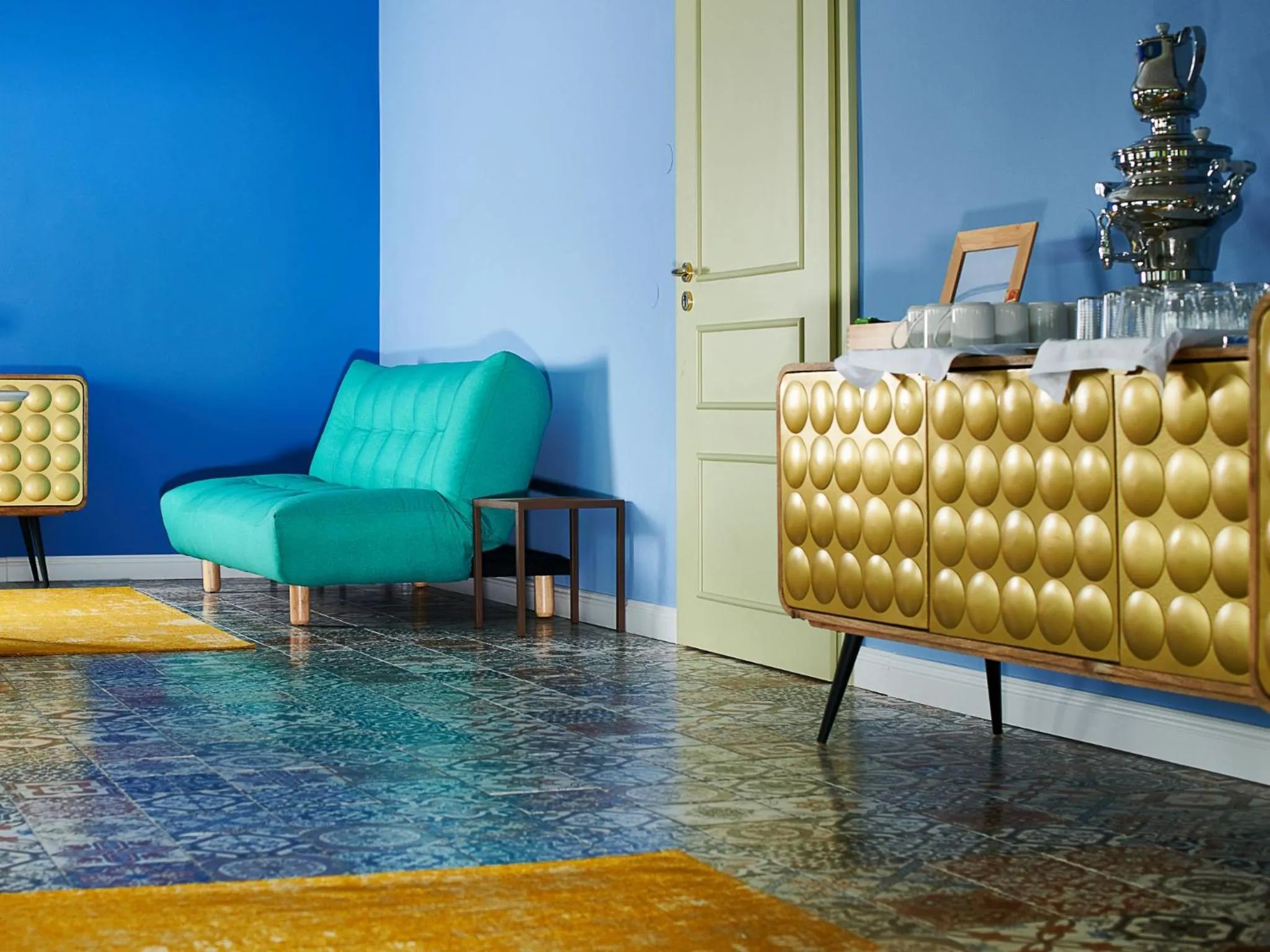 Decorative detail in Hotel Eden Park