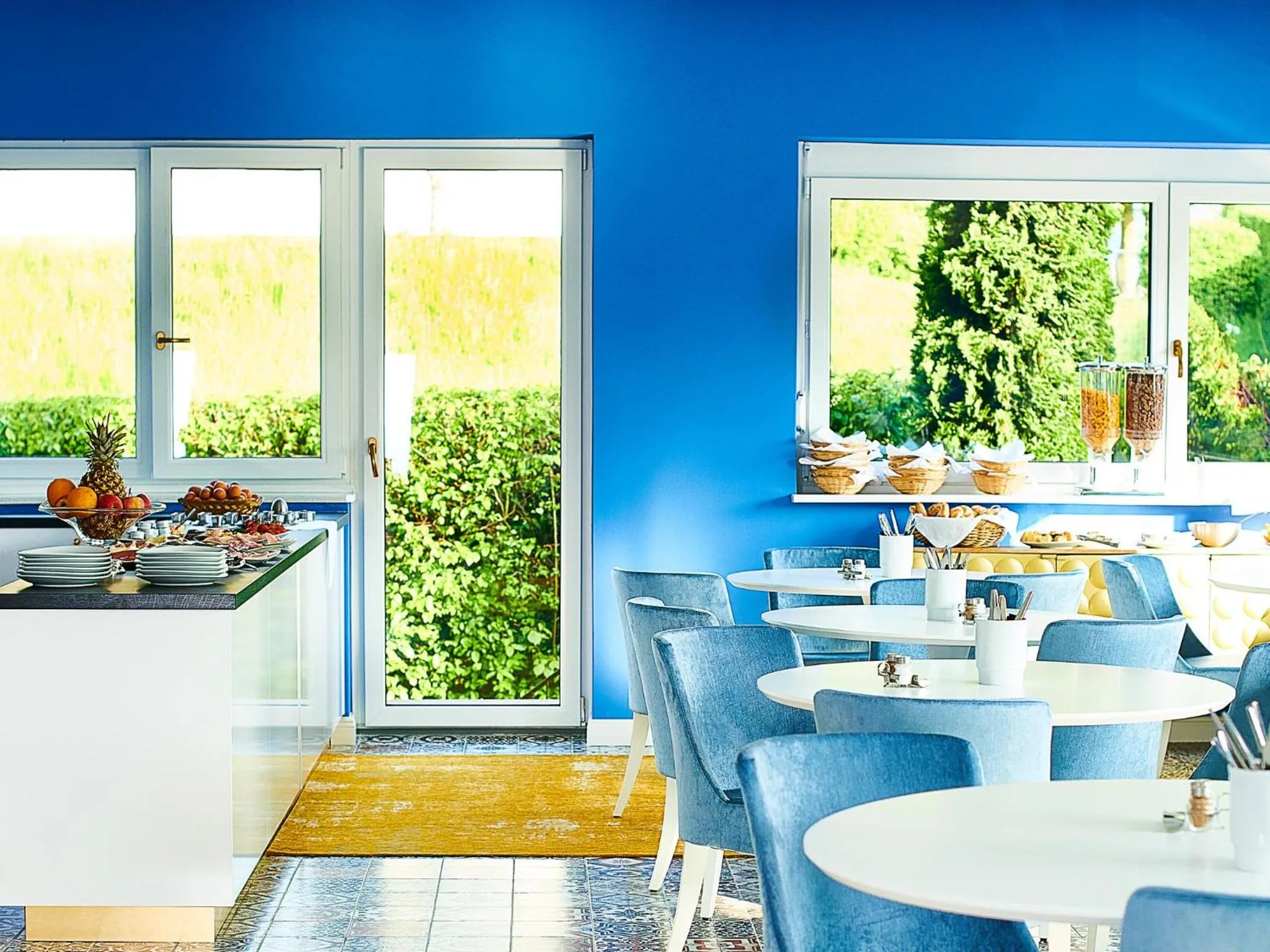 Decorative detail in Hotel Eden Park