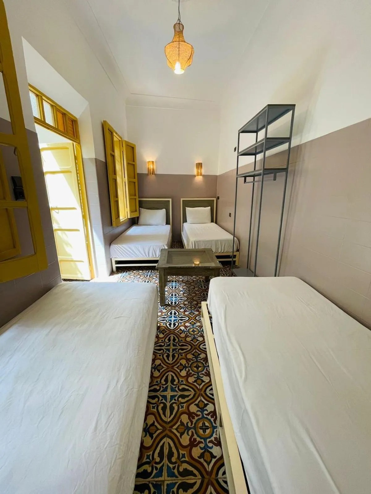 Photo of the whole room, Bed in The Madrassa Hostel