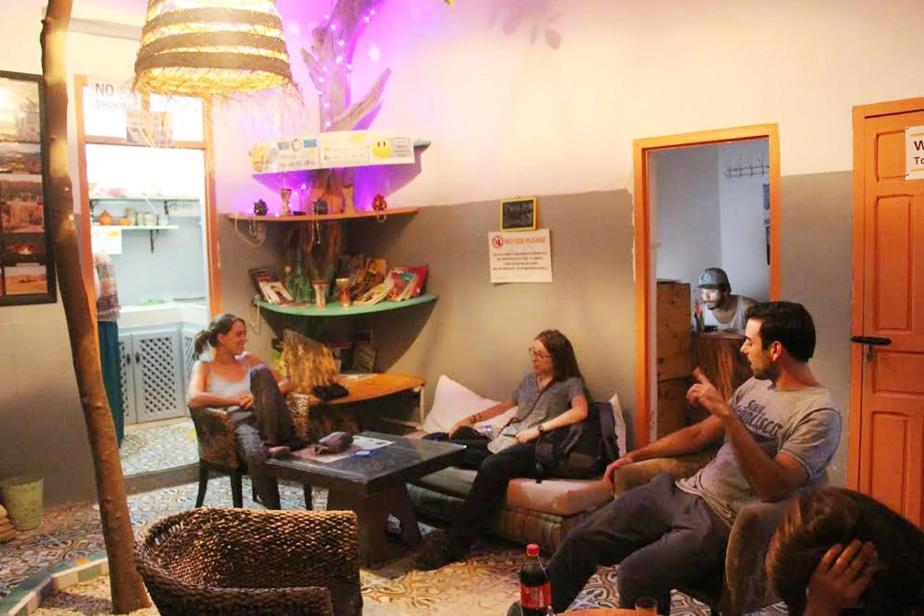 Lounge or bar in The Madrassa Hostel