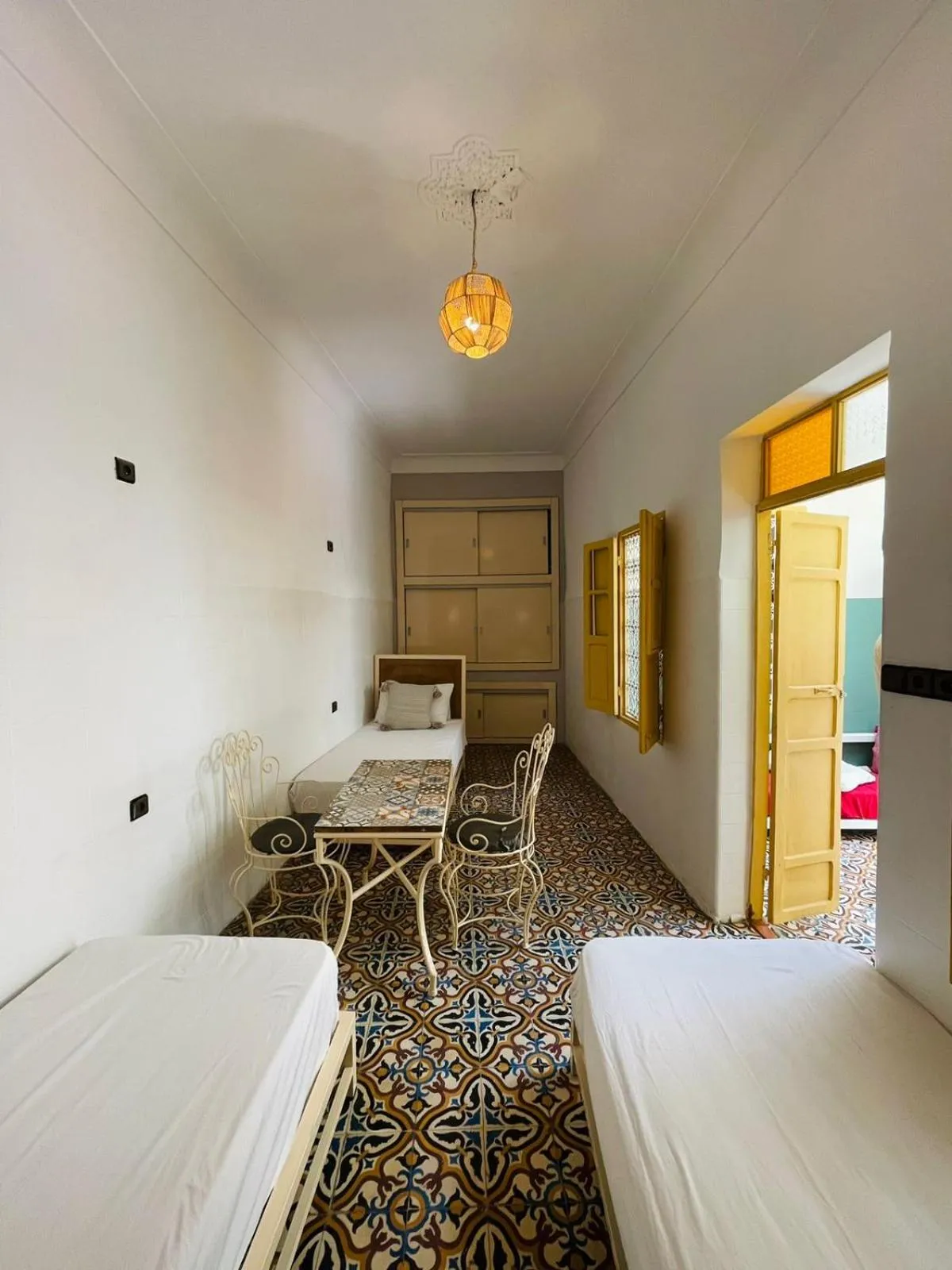 Photo of the whole room, Bed in The Madrassa Hostel