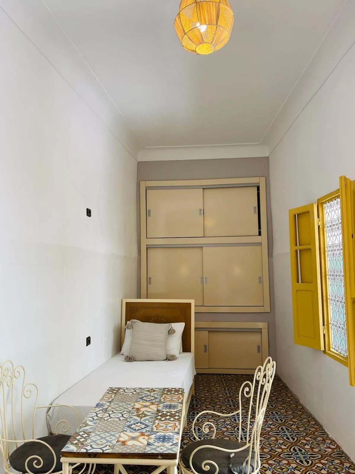 Photo of the whole room, Bed in The Madrassa Hostel