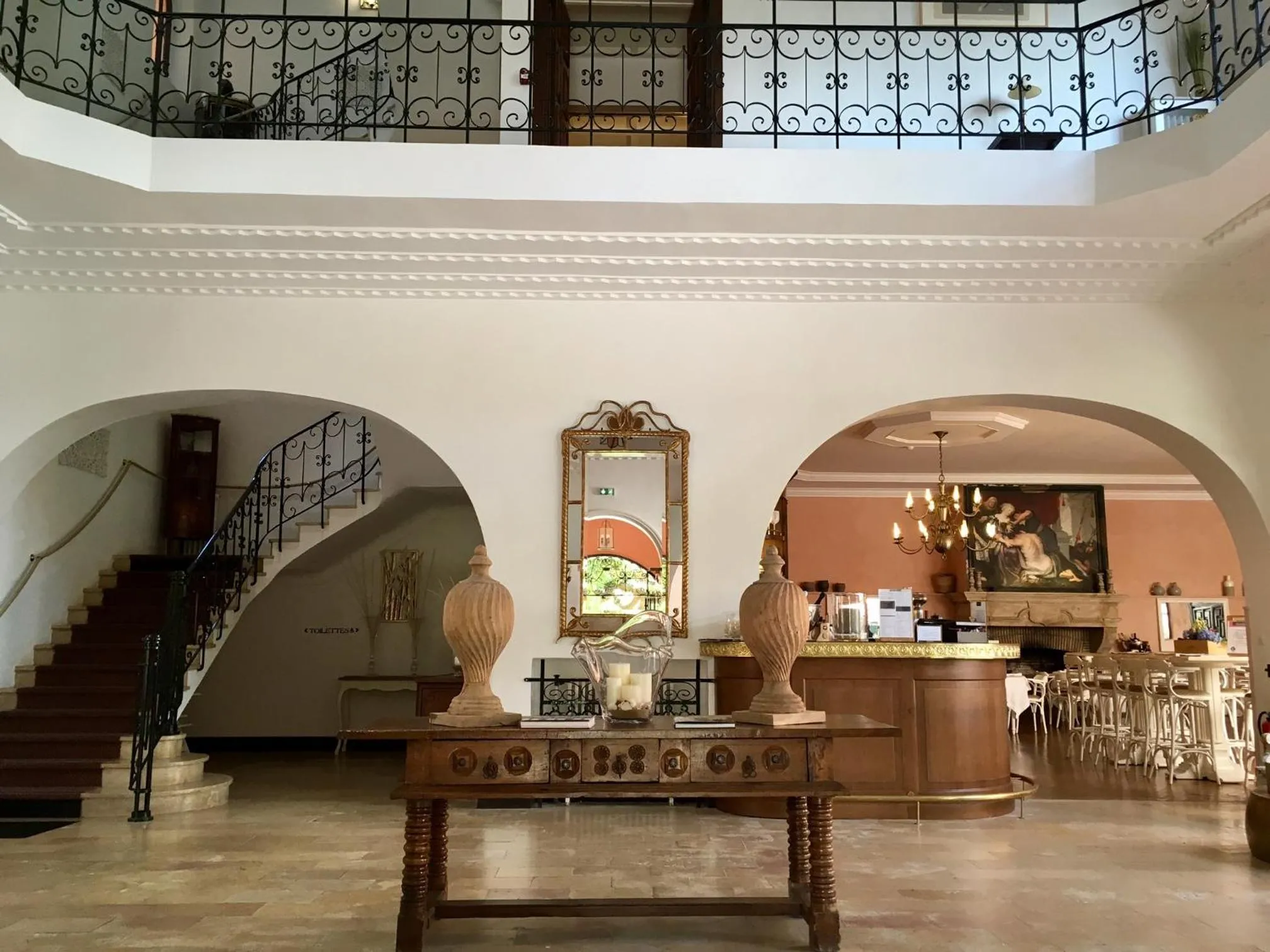 Lobby or reception in Hôtel Chantaco Golf & Wellness