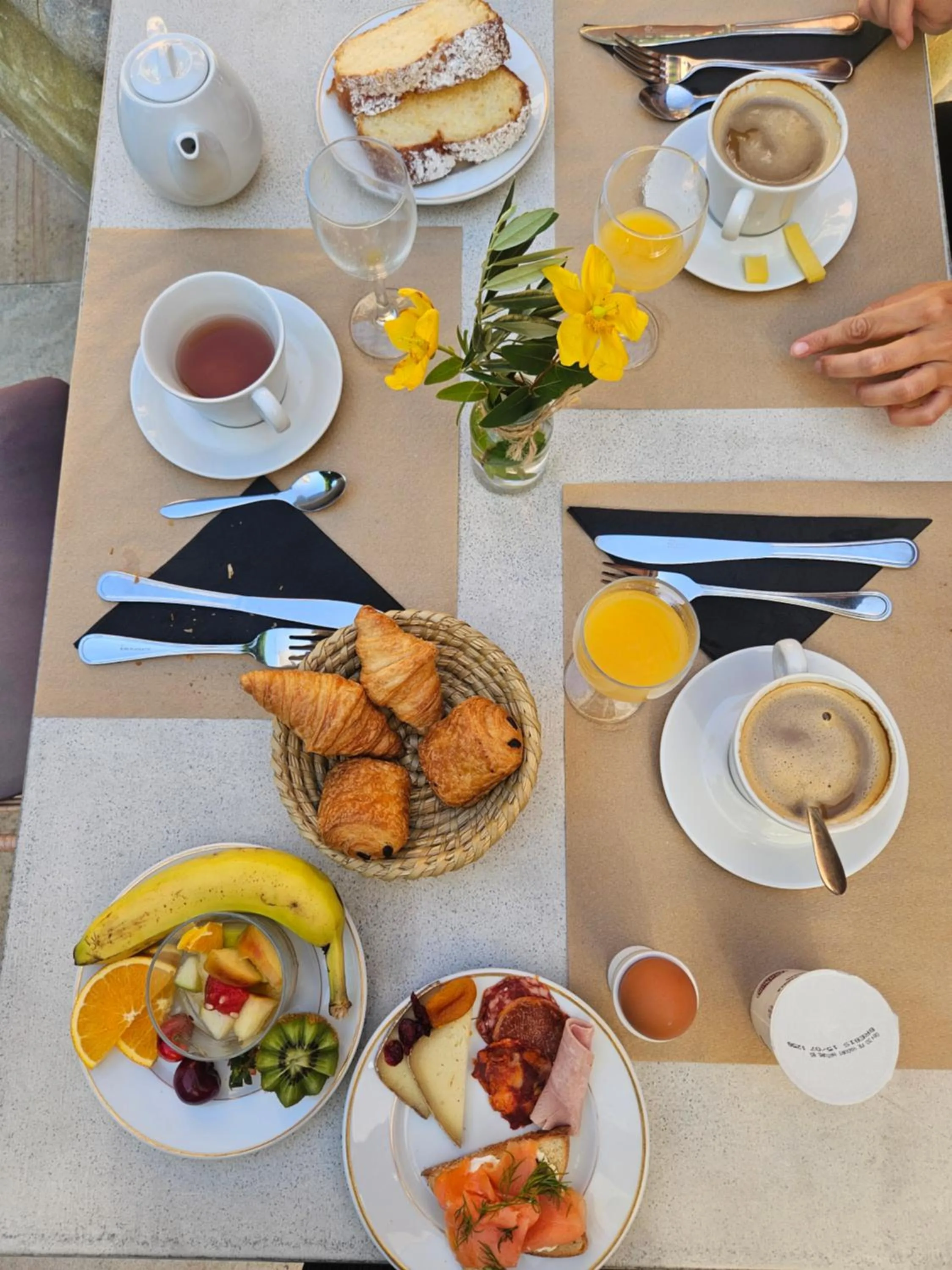 Breakfast in Hôtel Chantaco Golf & Wellness