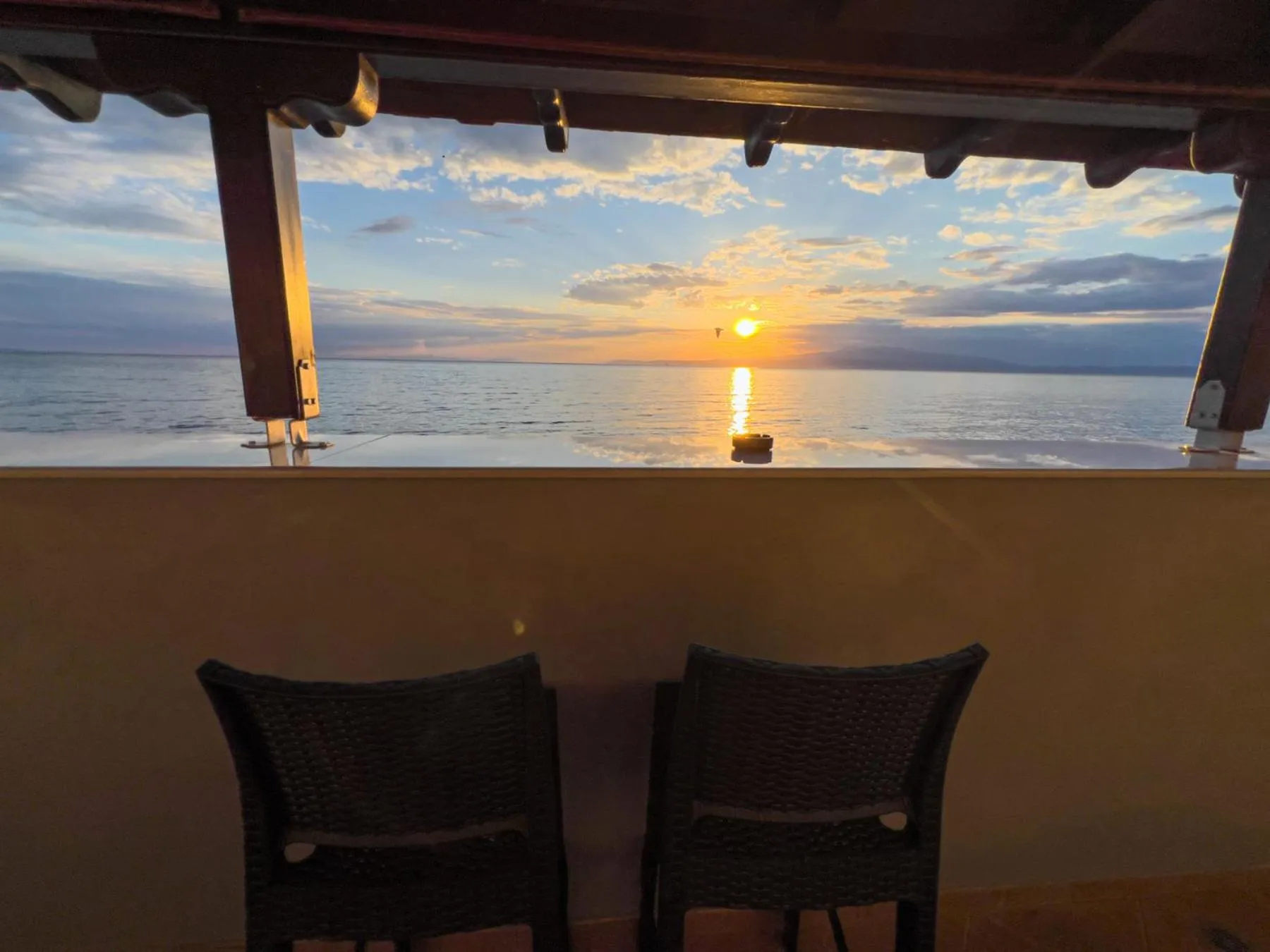 Balcony/Terrace in Studios Plaka