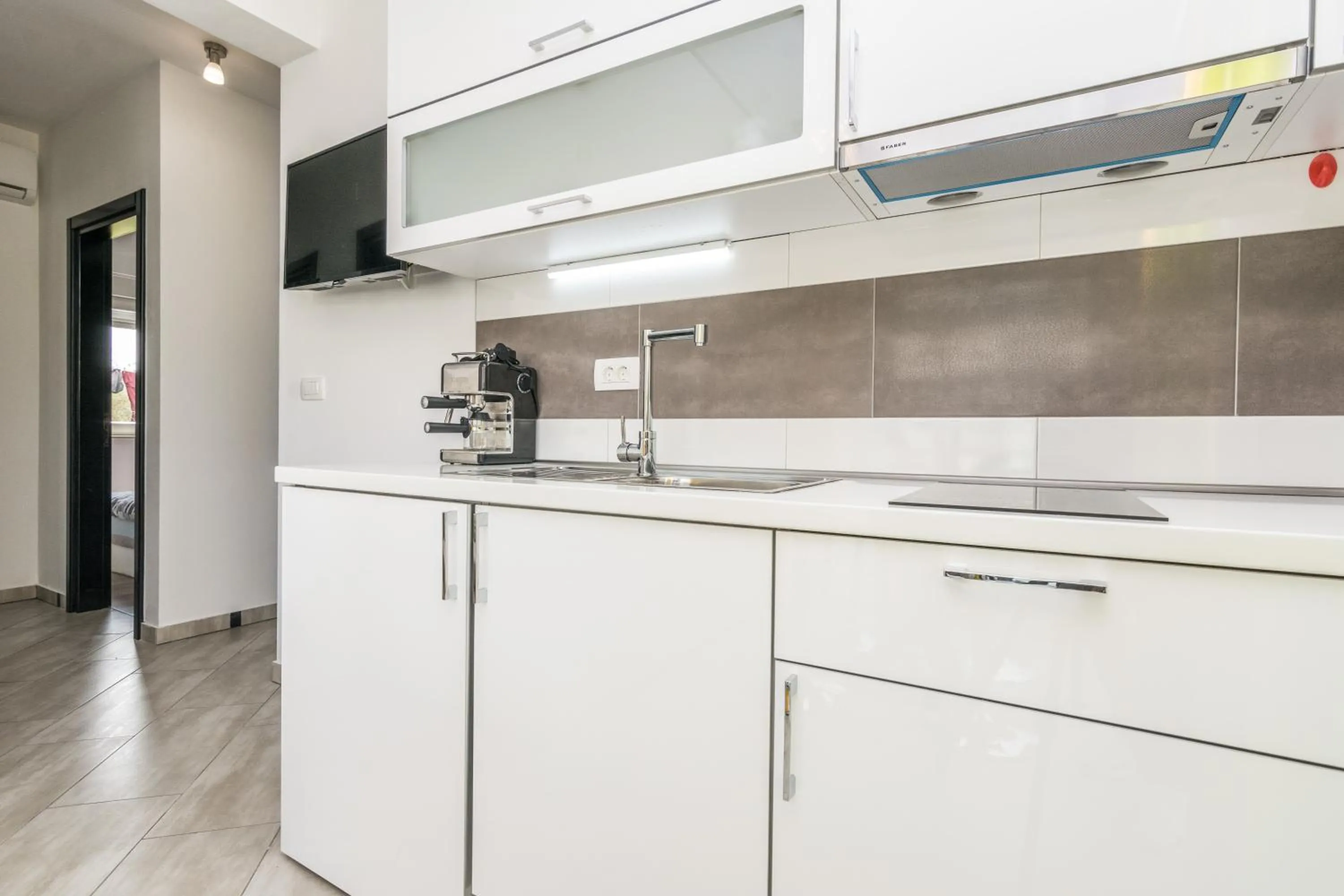 Kitchen or kitchenette in Boutique Apartments Ad Astra