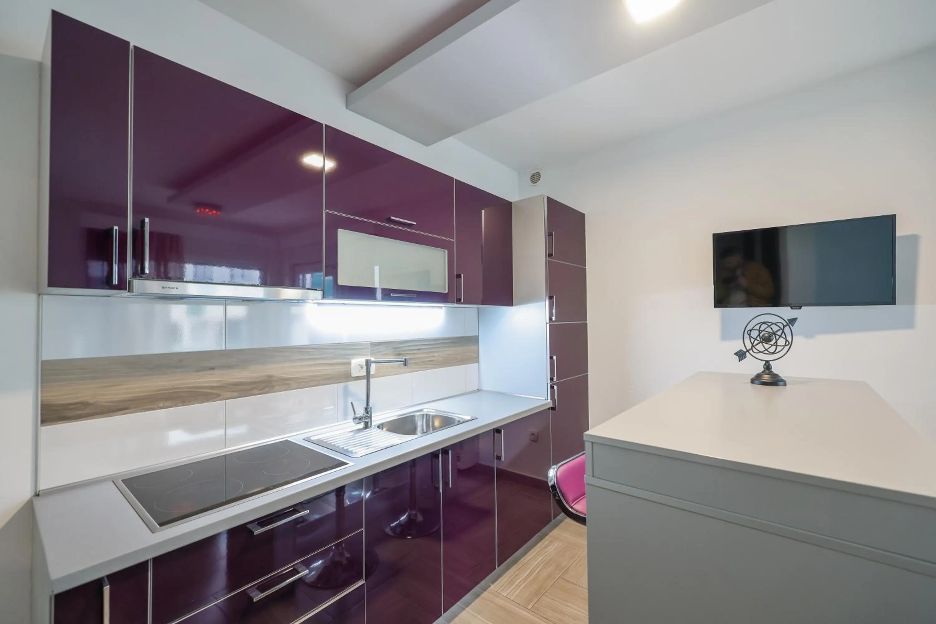kitchen in Boutique Apartments Ad Astra