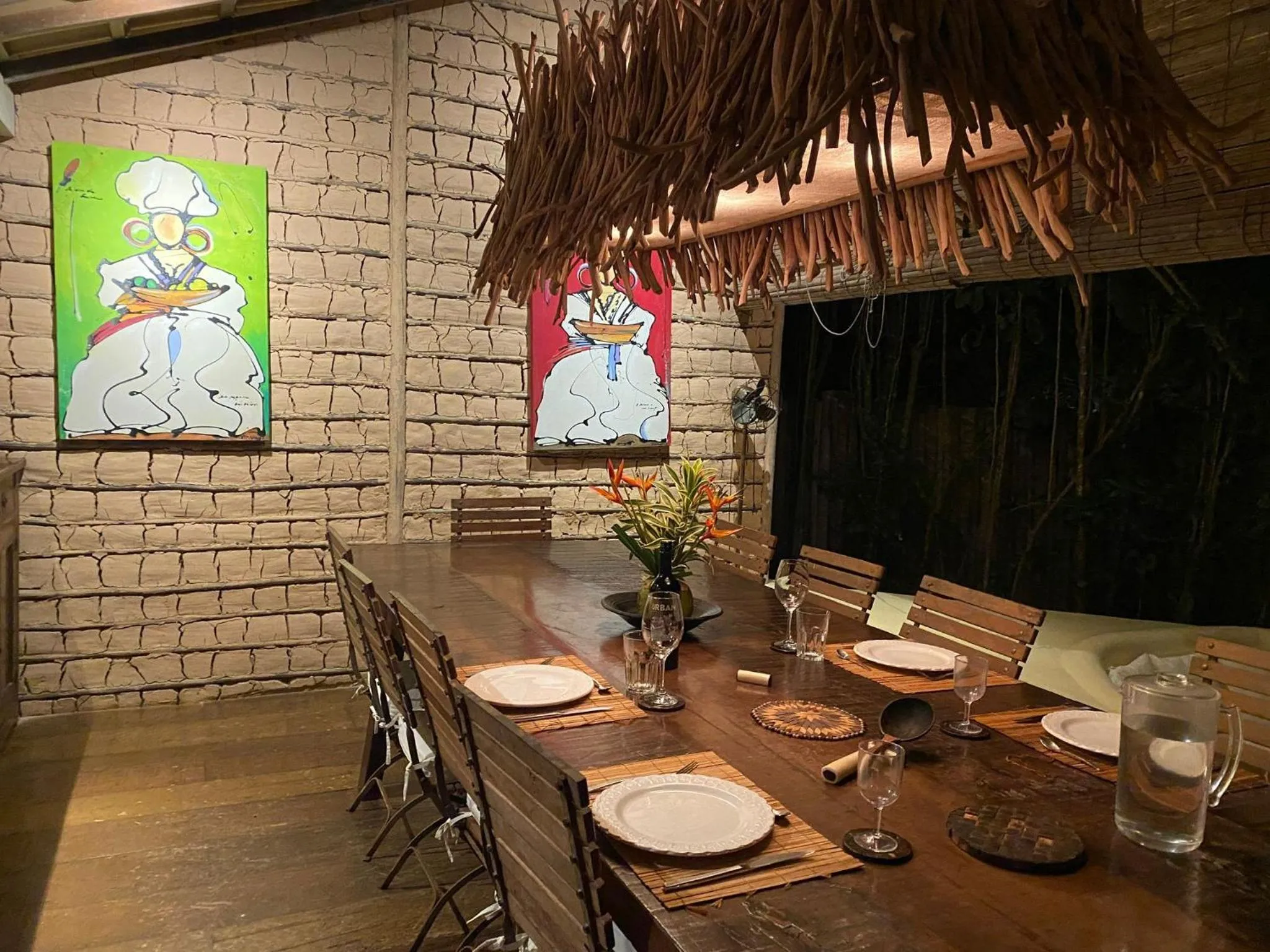 Living room in Casa Angatu