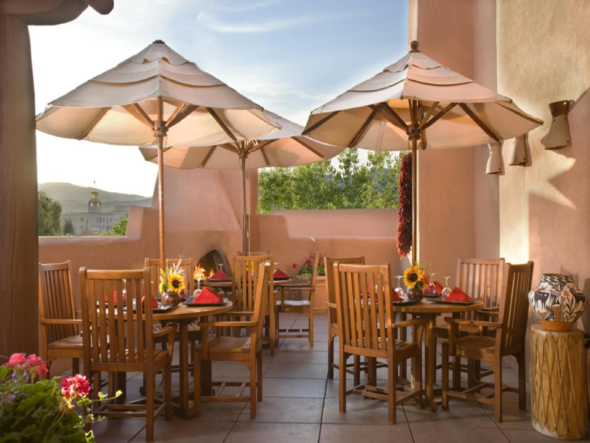 Restaurant/places to eat in The Hacienda & Spa