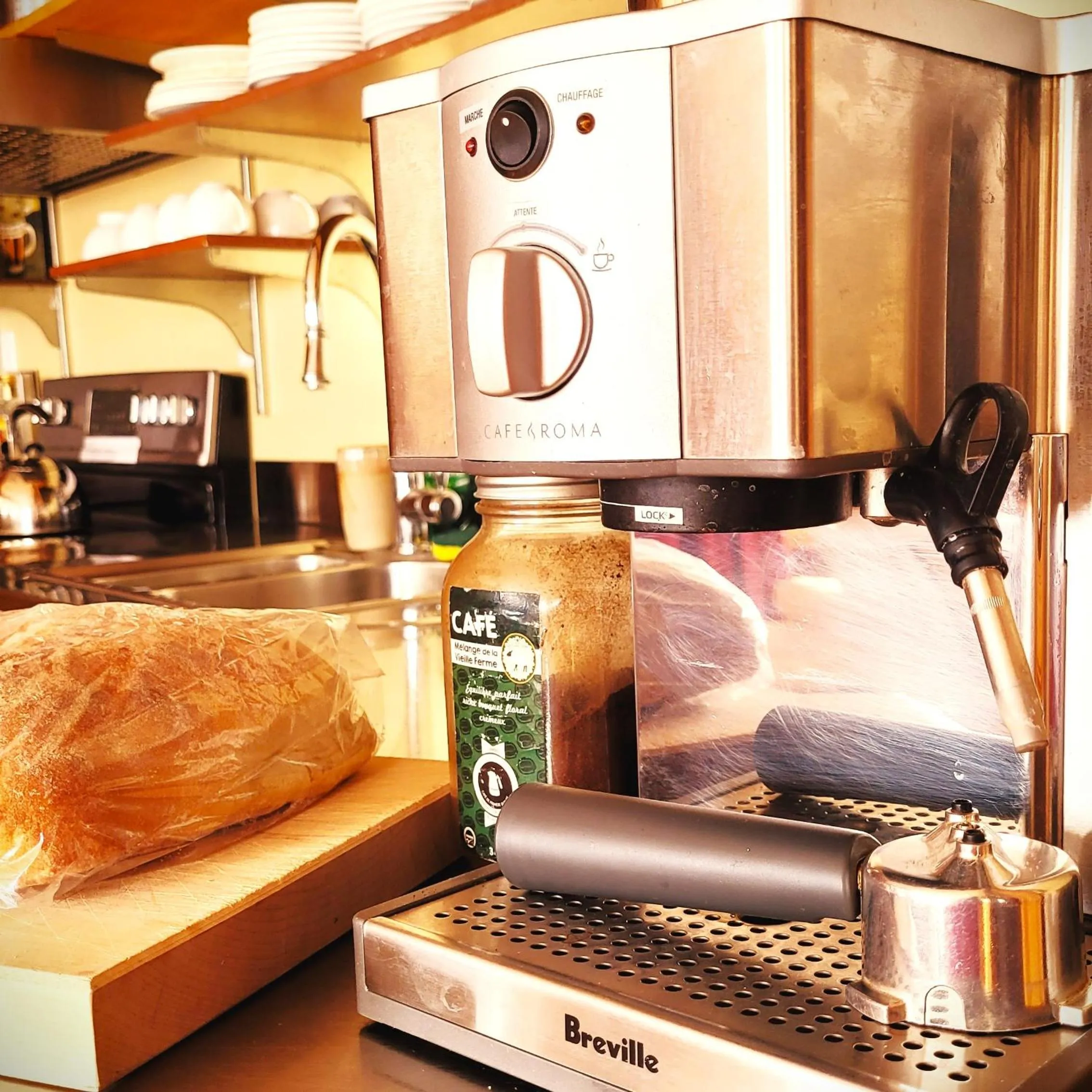 Coffee/tea facilities in La vieille ferme, Écogîte