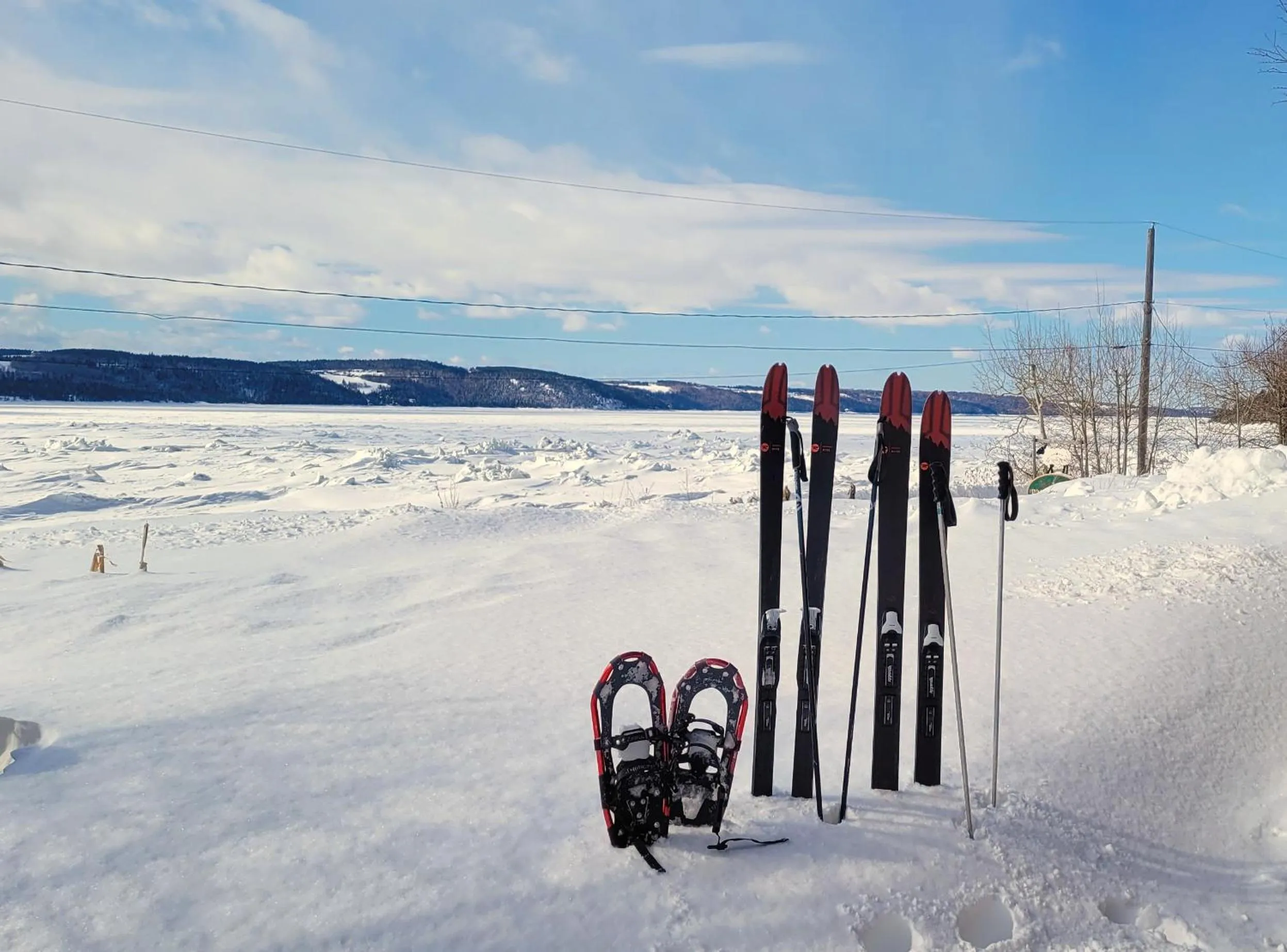 Natural landscape in La vieille ferme, Écogîte