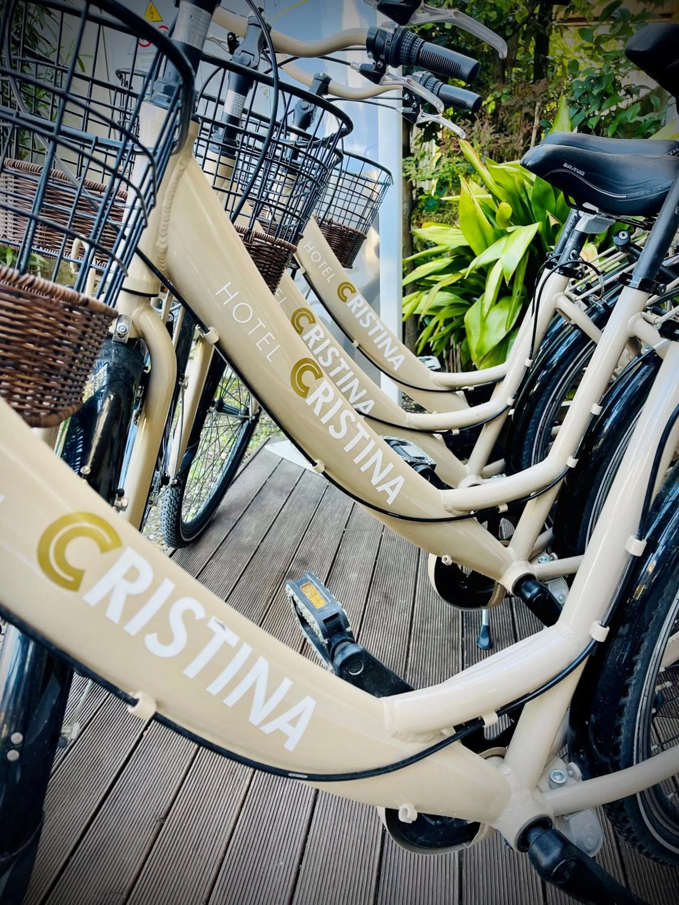 Cycling in Hotel Cristina