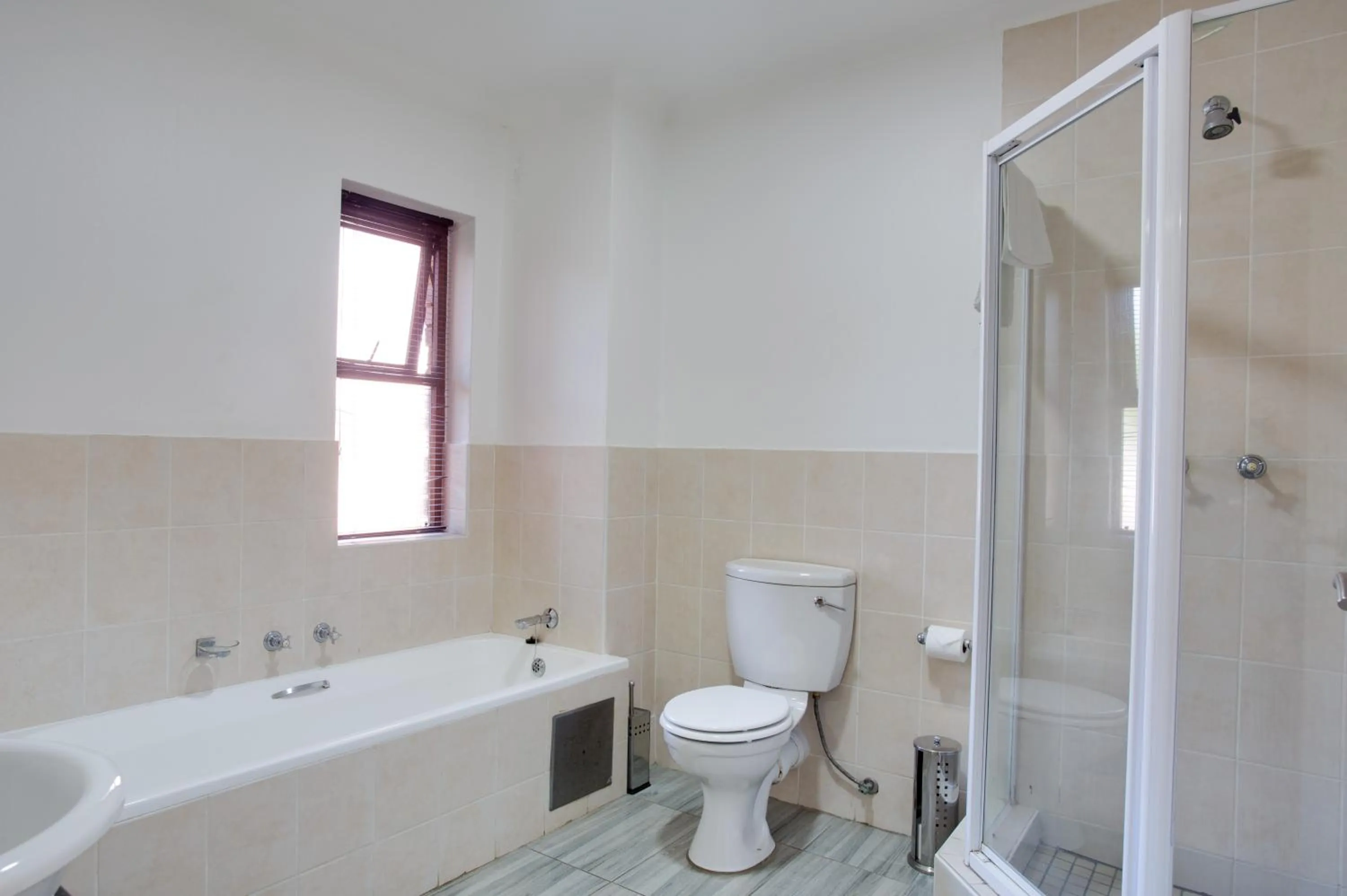 Shower in Sandton Times Square