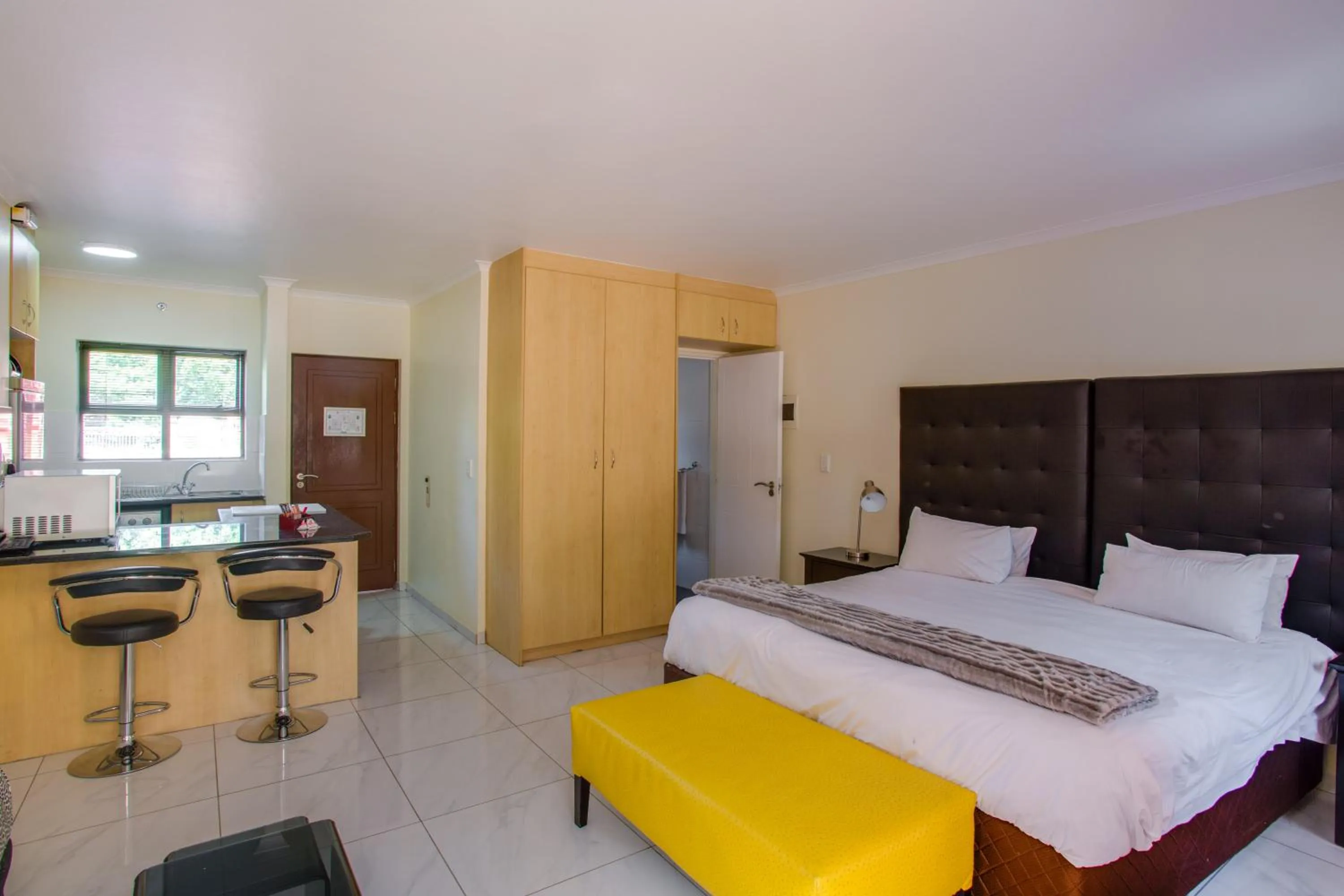 Bed in Sandton Times Square