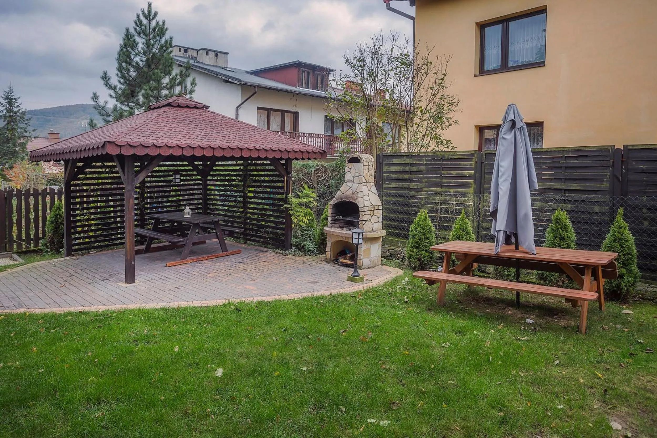 BBQ facilities in Bastówka Apartamenty