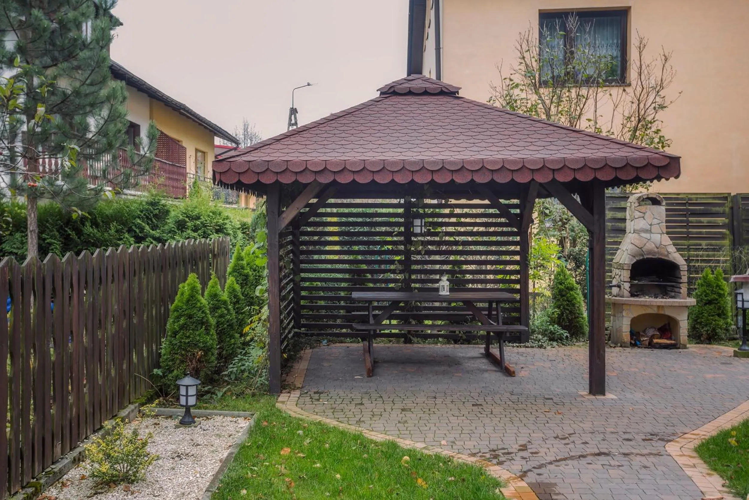 BBQ facilities in Bastówka Apartamenty