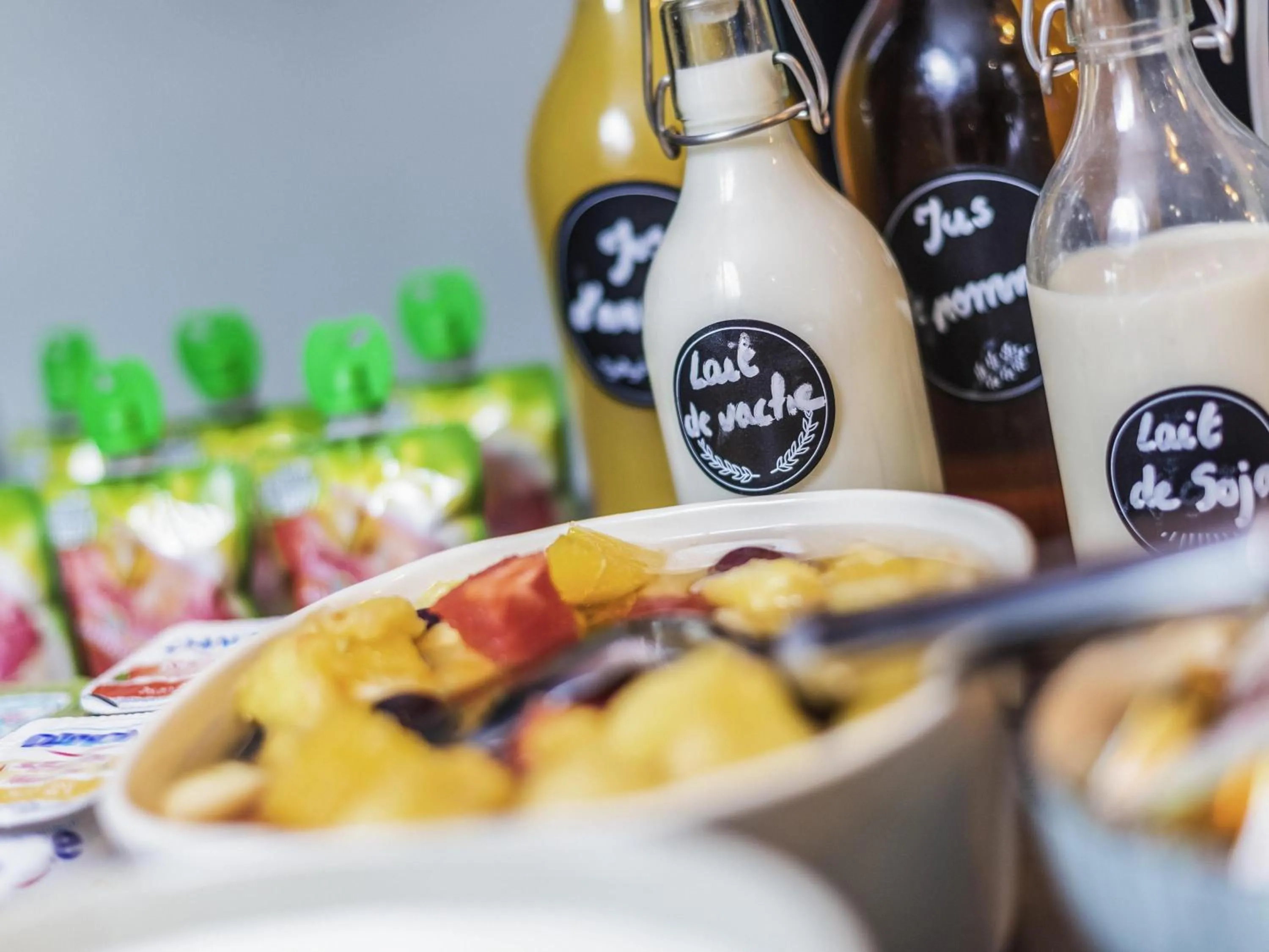 Breakfast in ibis Styles Lyon Meyzieu Arena Stadium