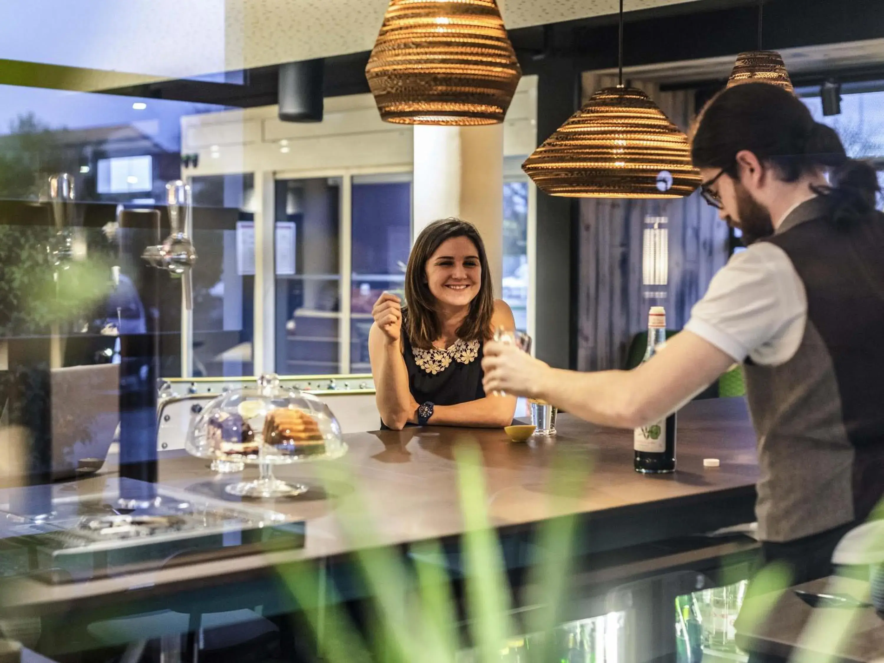 Lounge or bar in ibis Styles Lyon Meyzieu Arena Stadium Lounge or bar in ibis Styles Lyon Meyzieu Arena Stadium